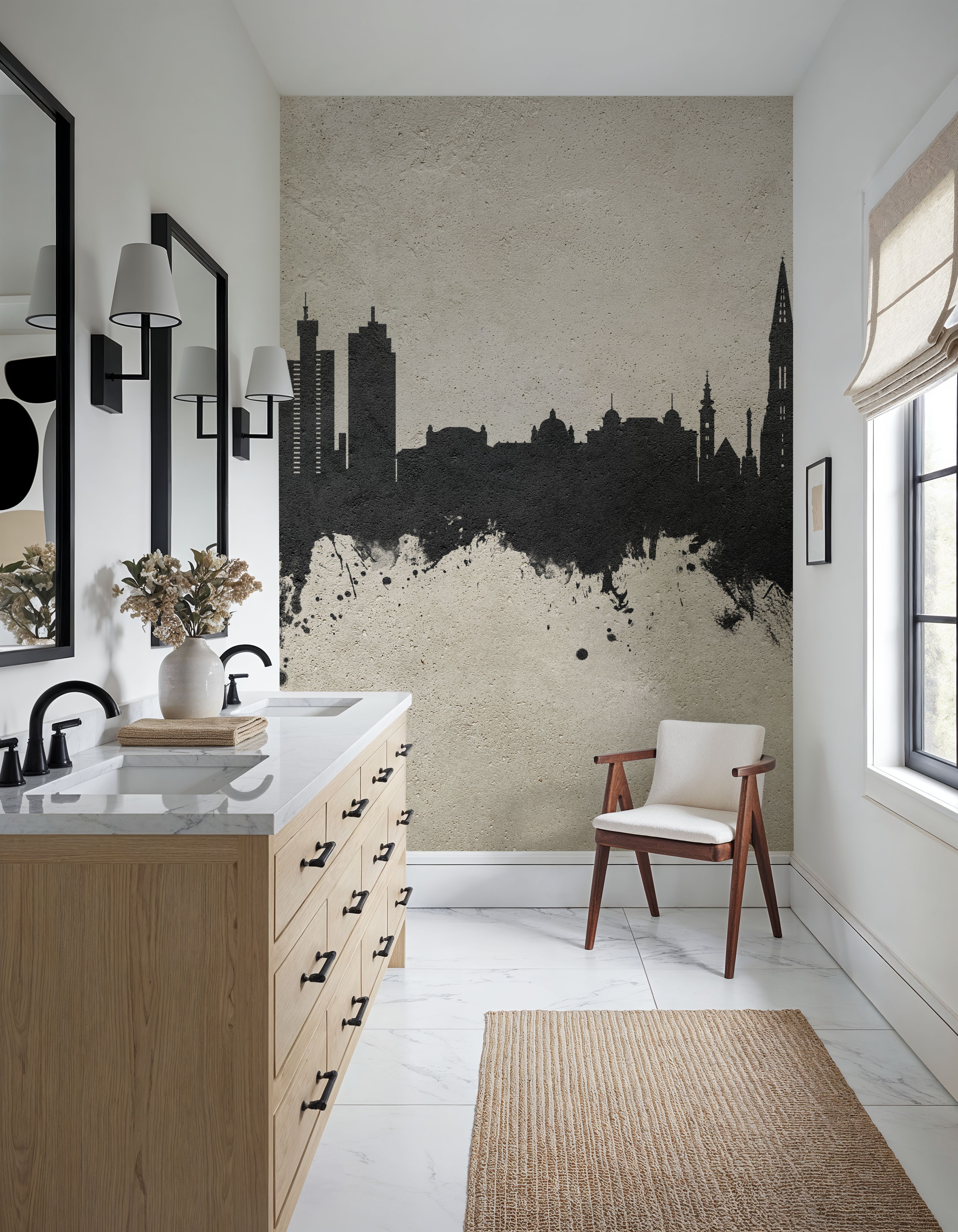 Zagreb Croatia Skyline Concrete