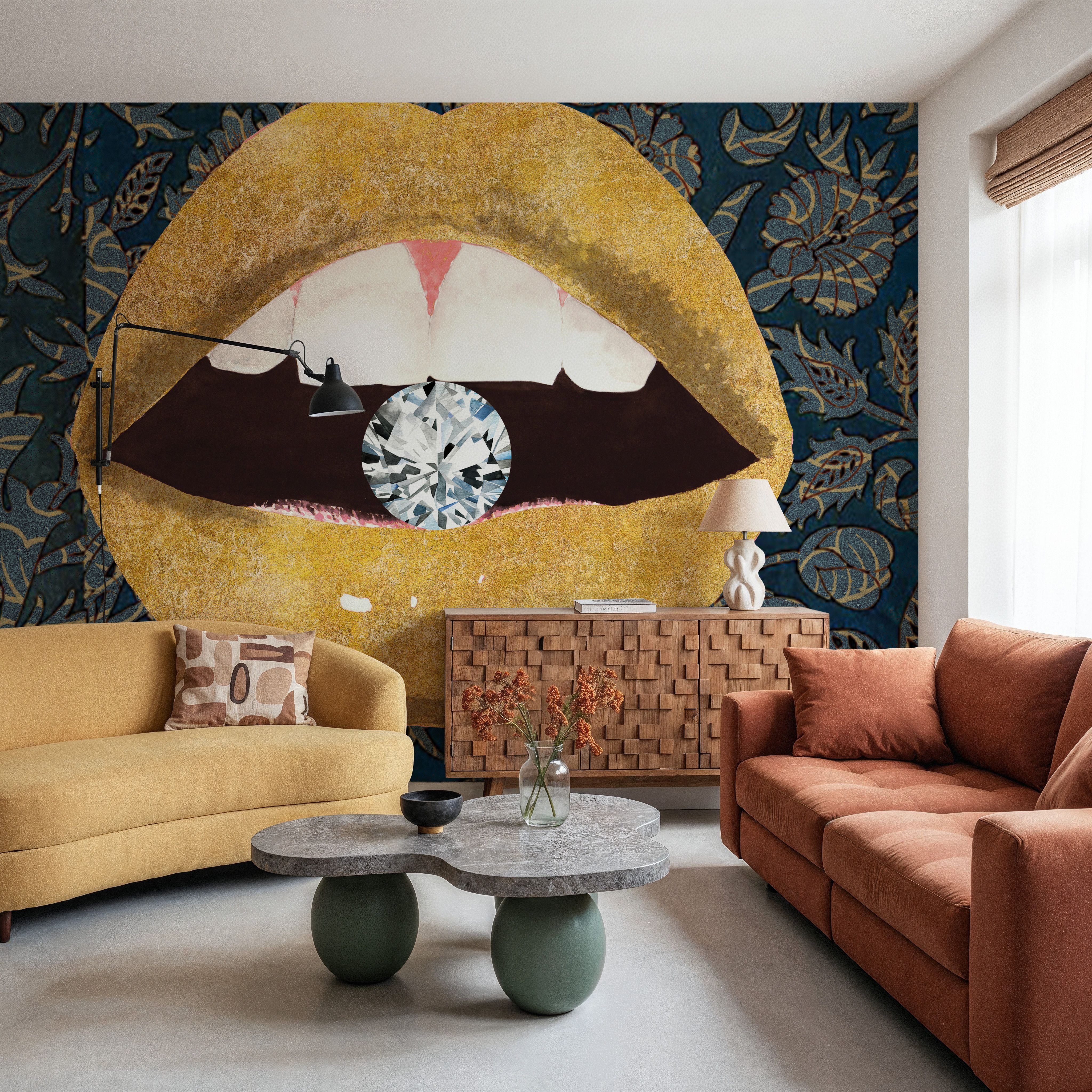 Gold Lips II Pattern