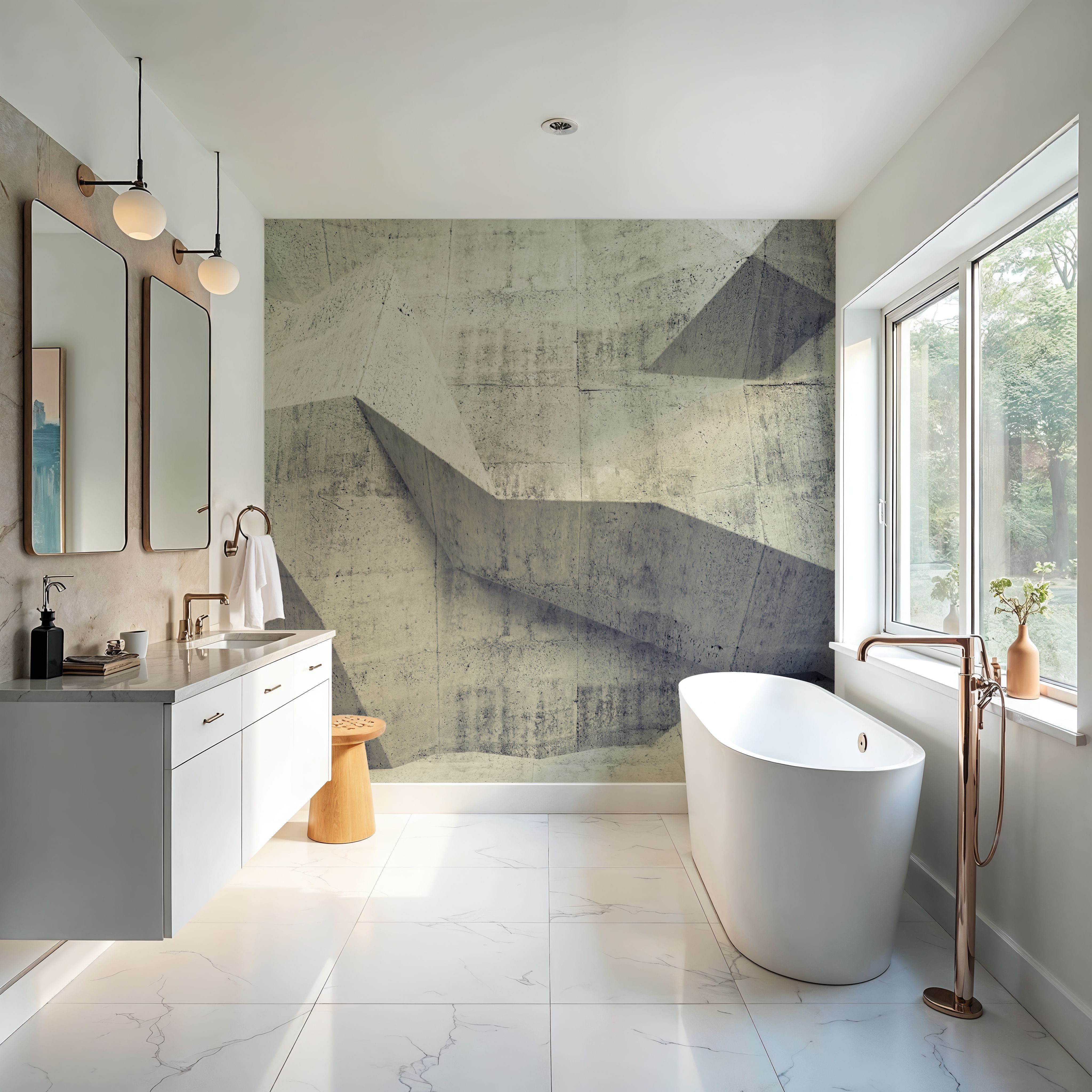 Concrete Shapes Warm Gray