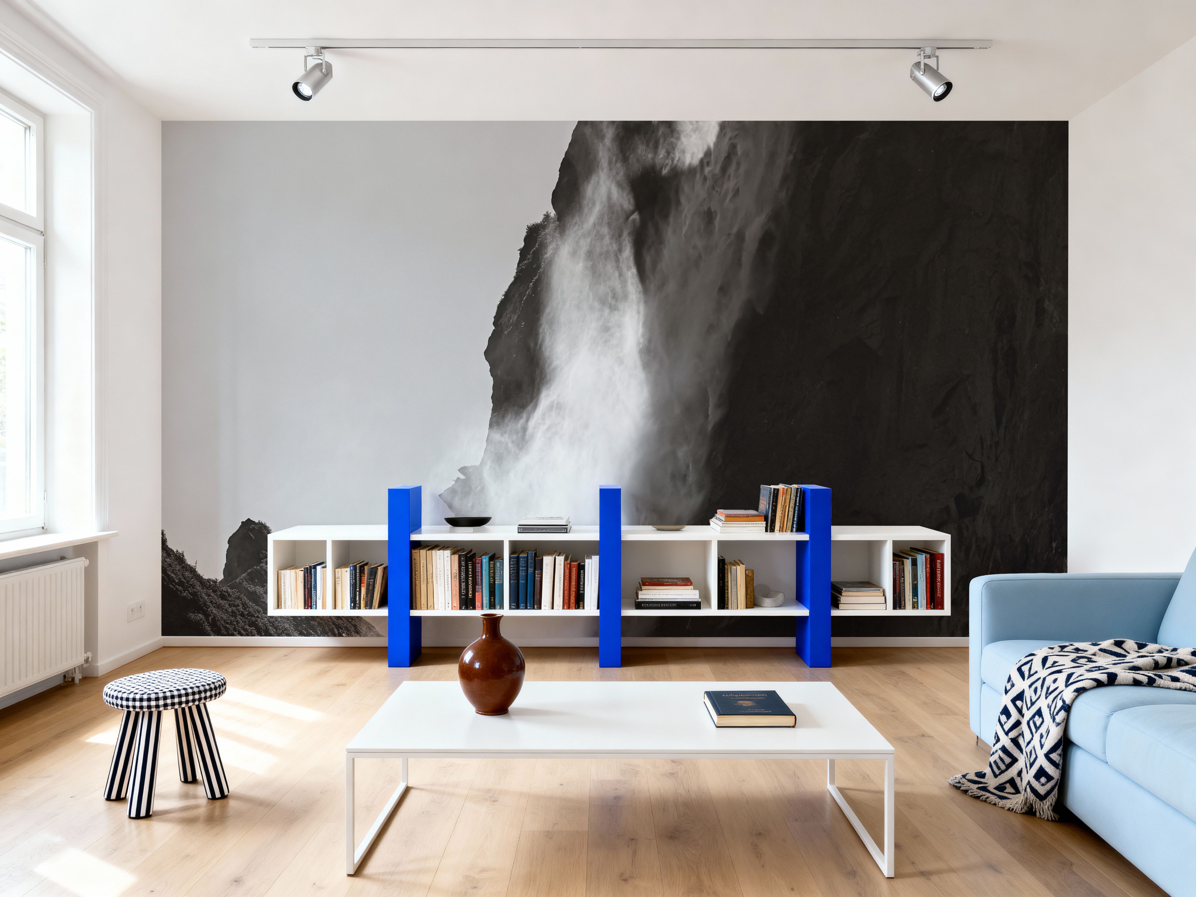 Western Brook Pond Waterfall, Tapeten