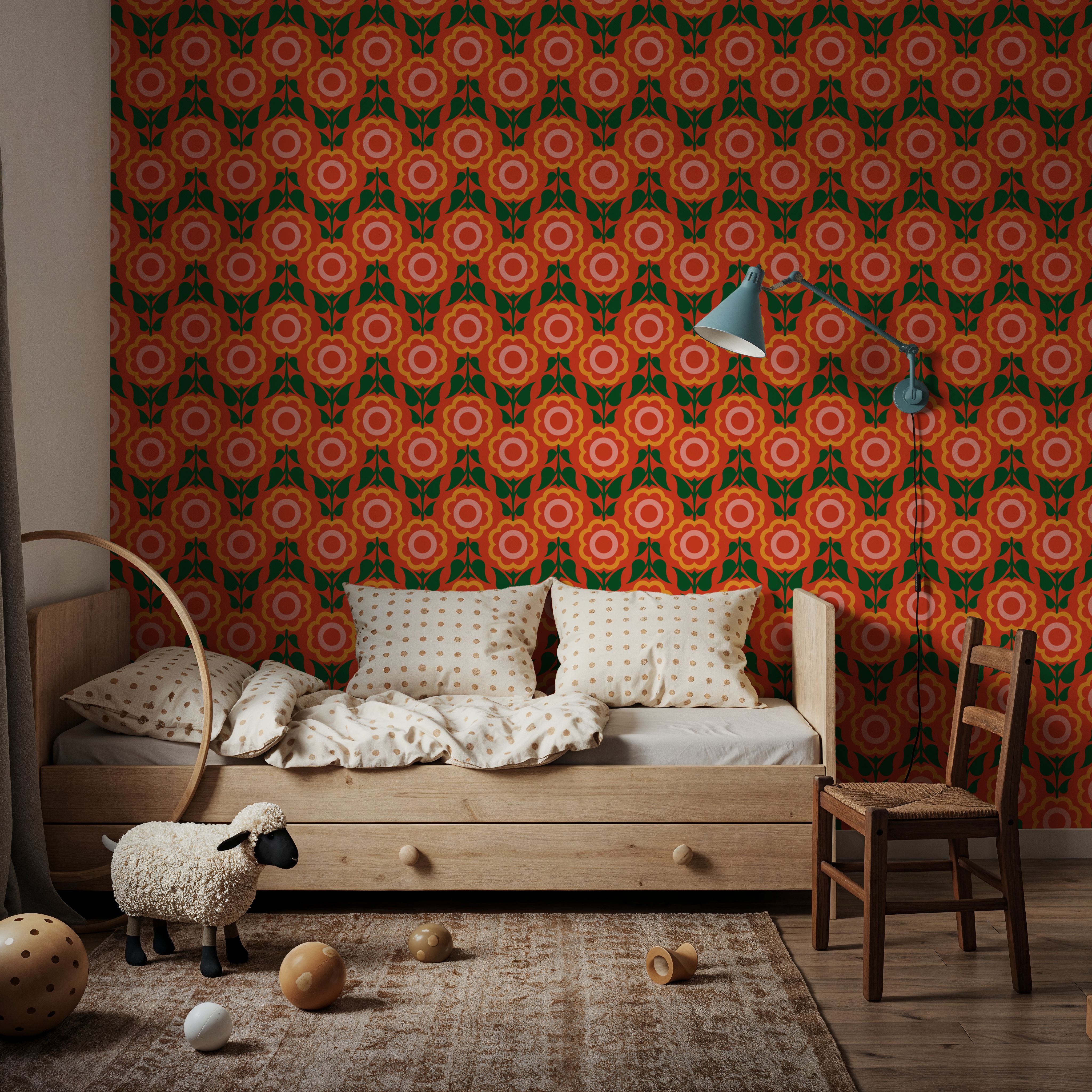 Retro Bold Blooms