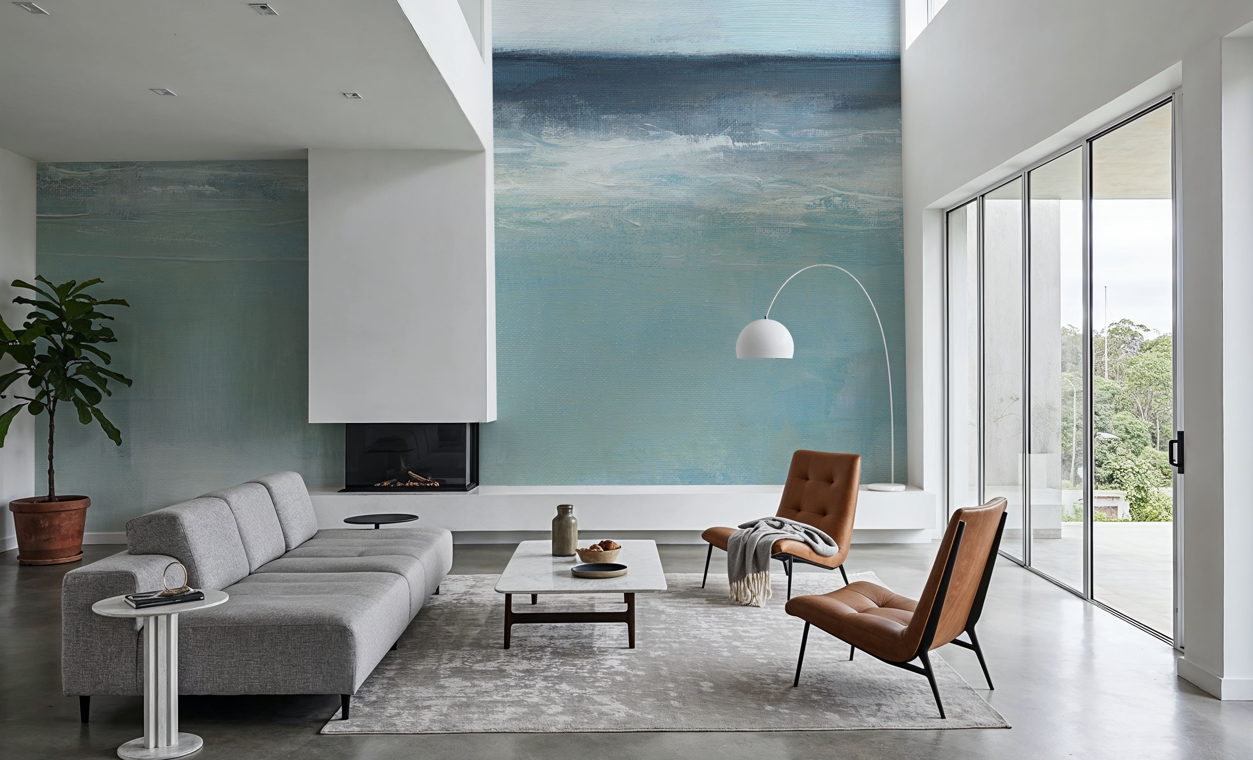 Over and Under, Wallpaper