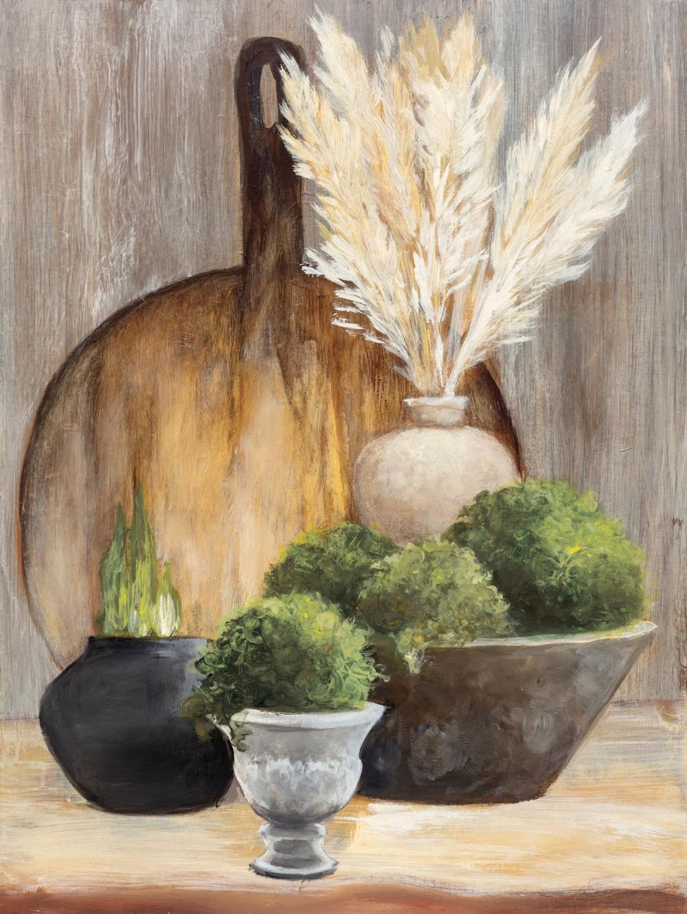 Spring Tableaux II Light Green