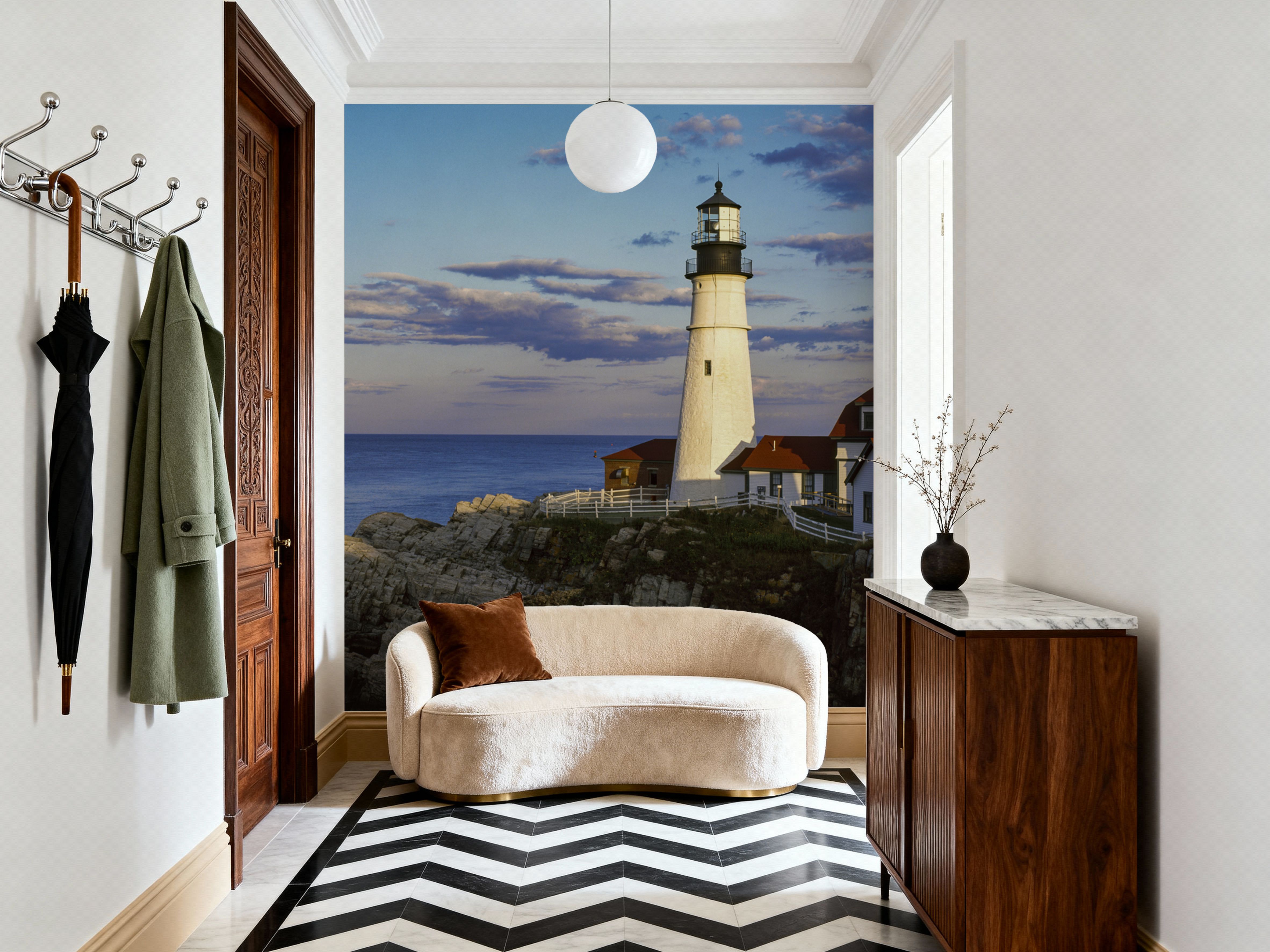 Cliffside Lighthouse Retreat