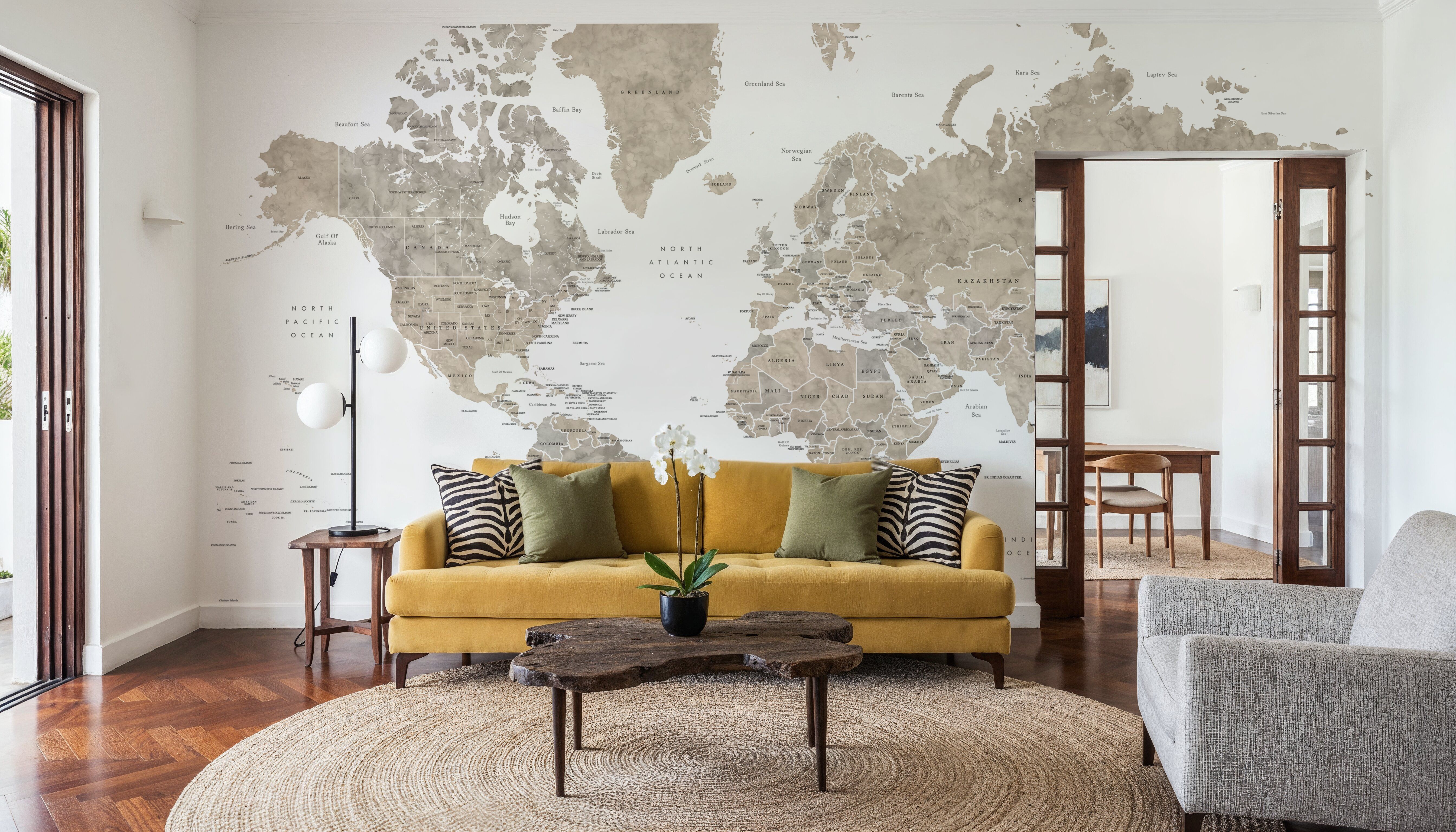 World Map - Abey