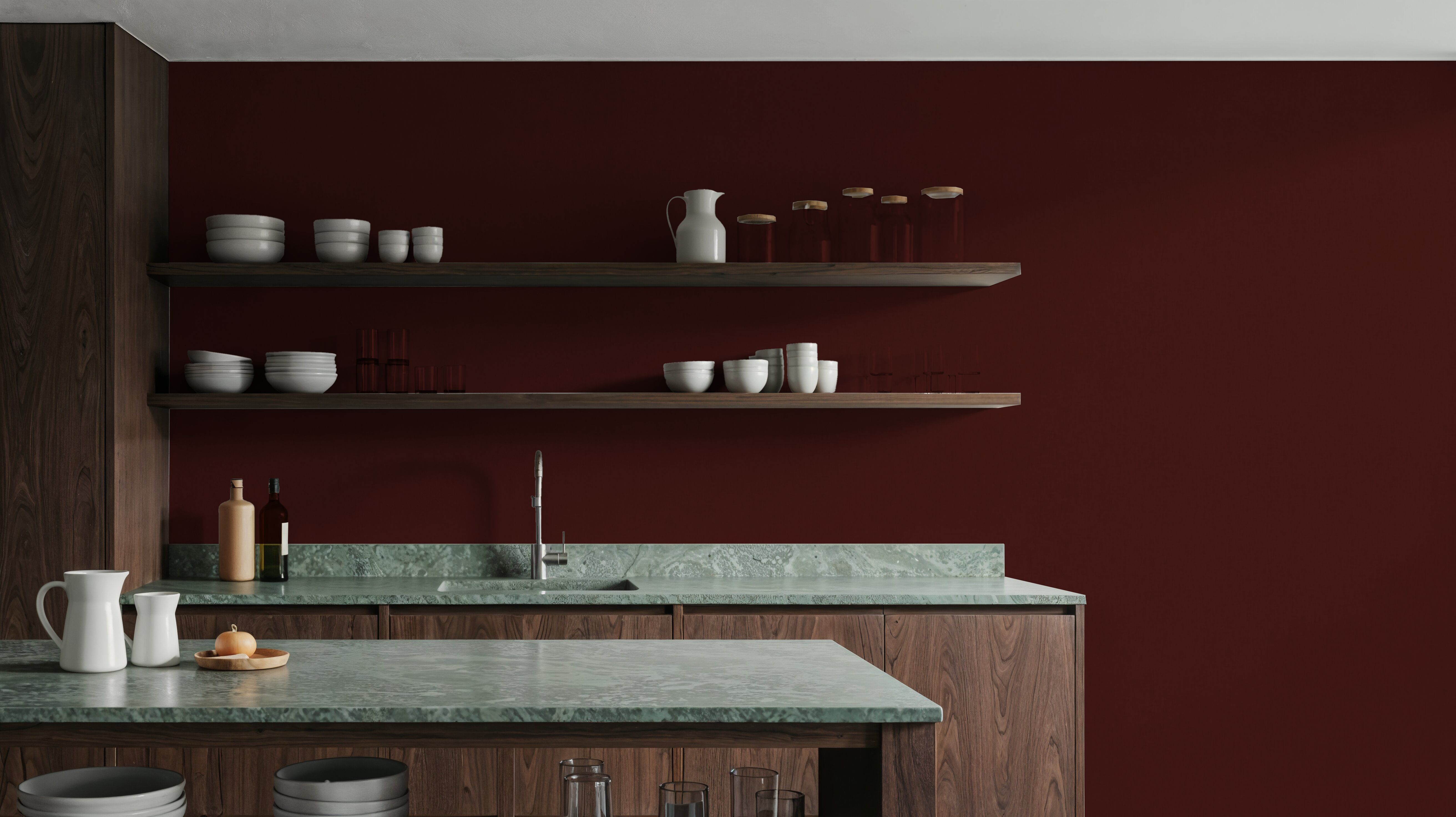 Linen Mist Bright Collection, Merlot