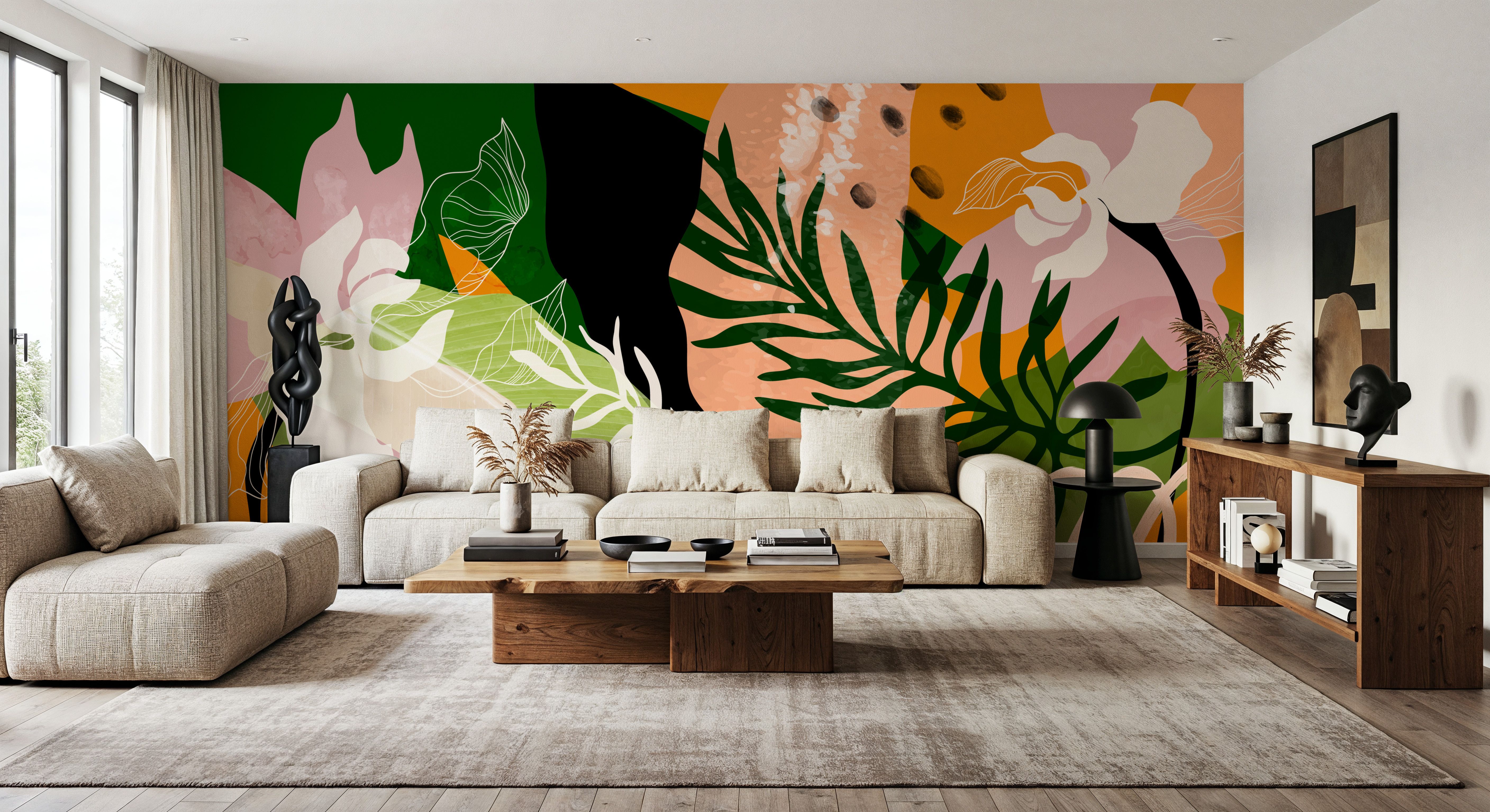 Graphic Leaves & Bold Colors
