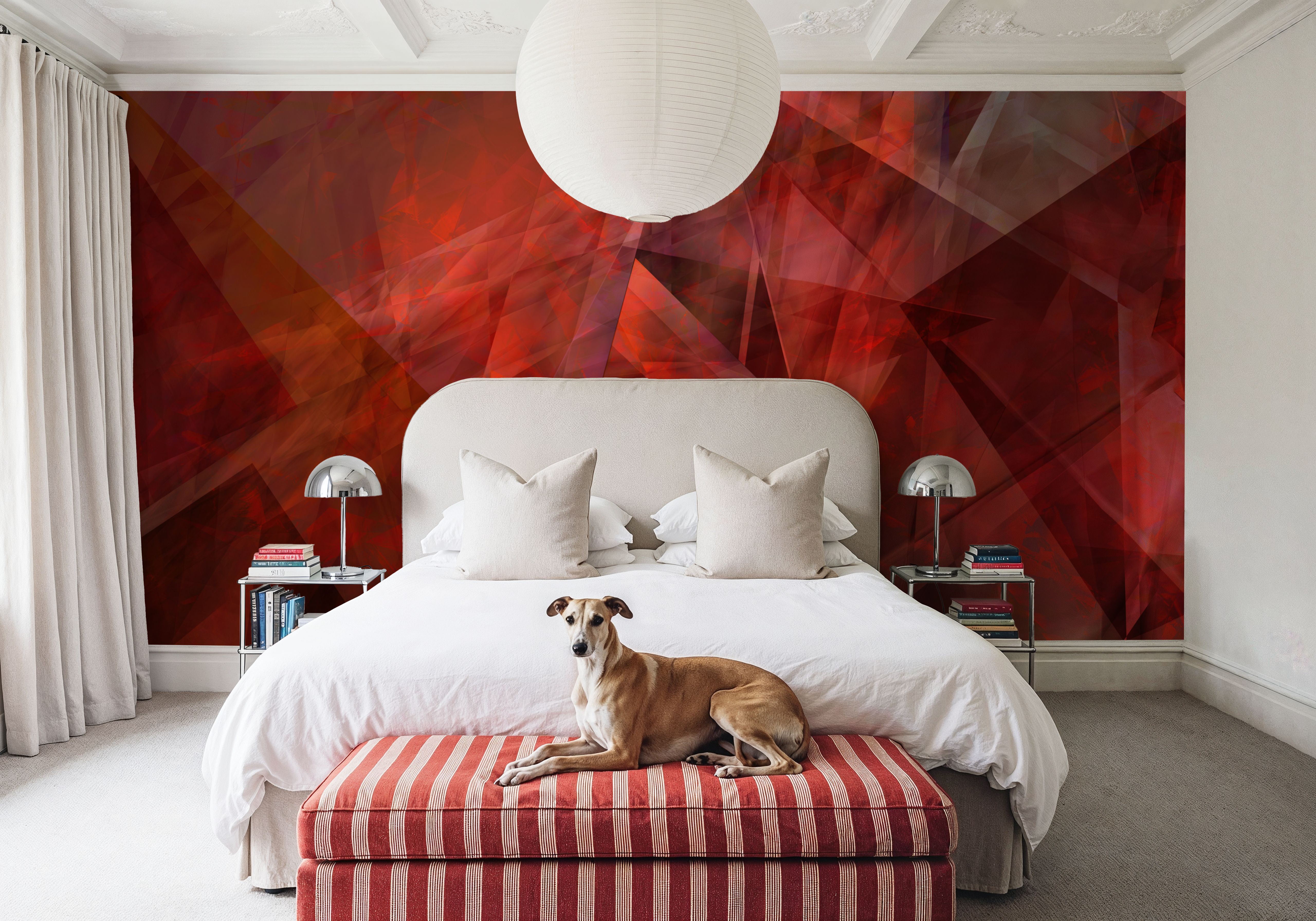 Ruby Prisms, Wallpaper