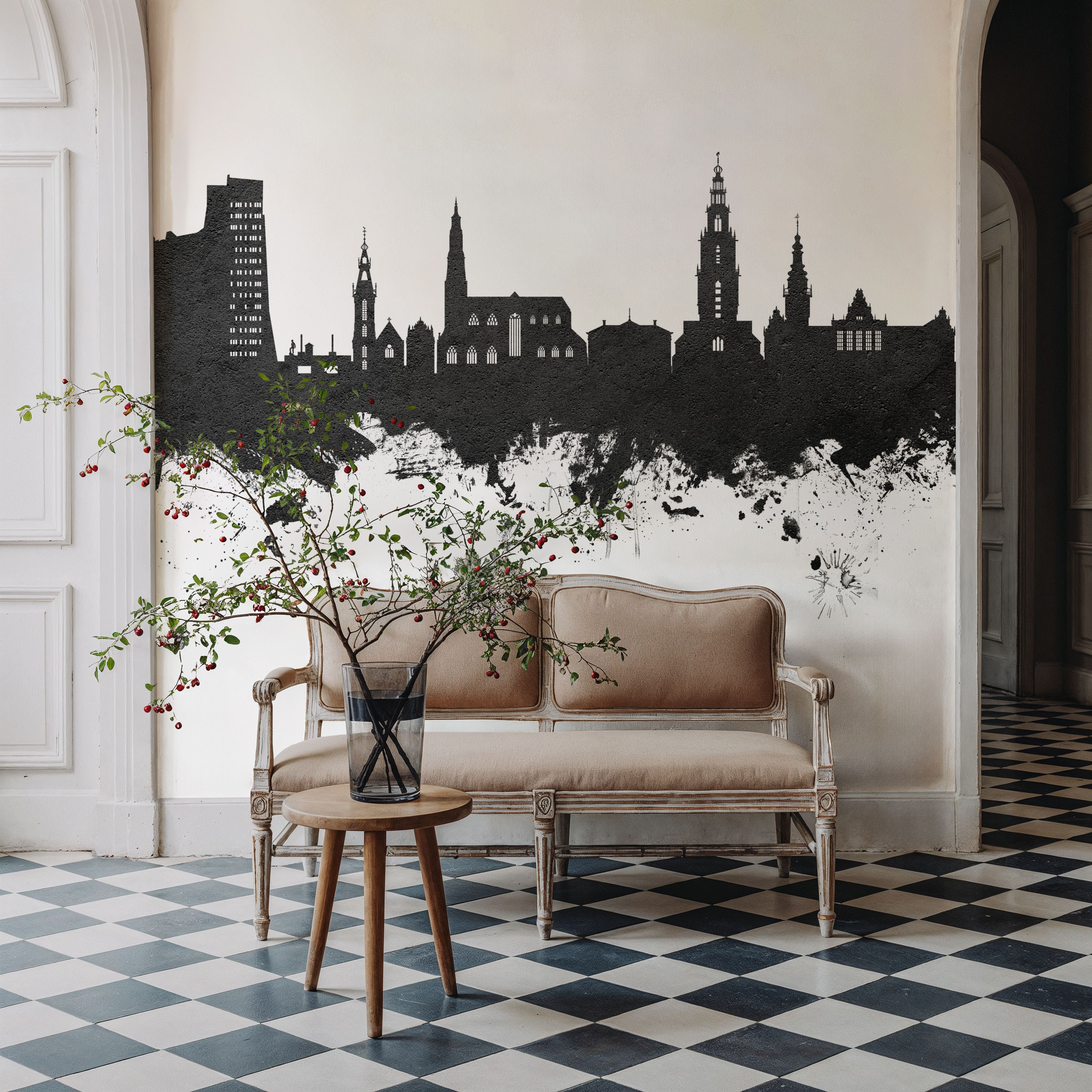 Groningen The Netherlands Skyline 