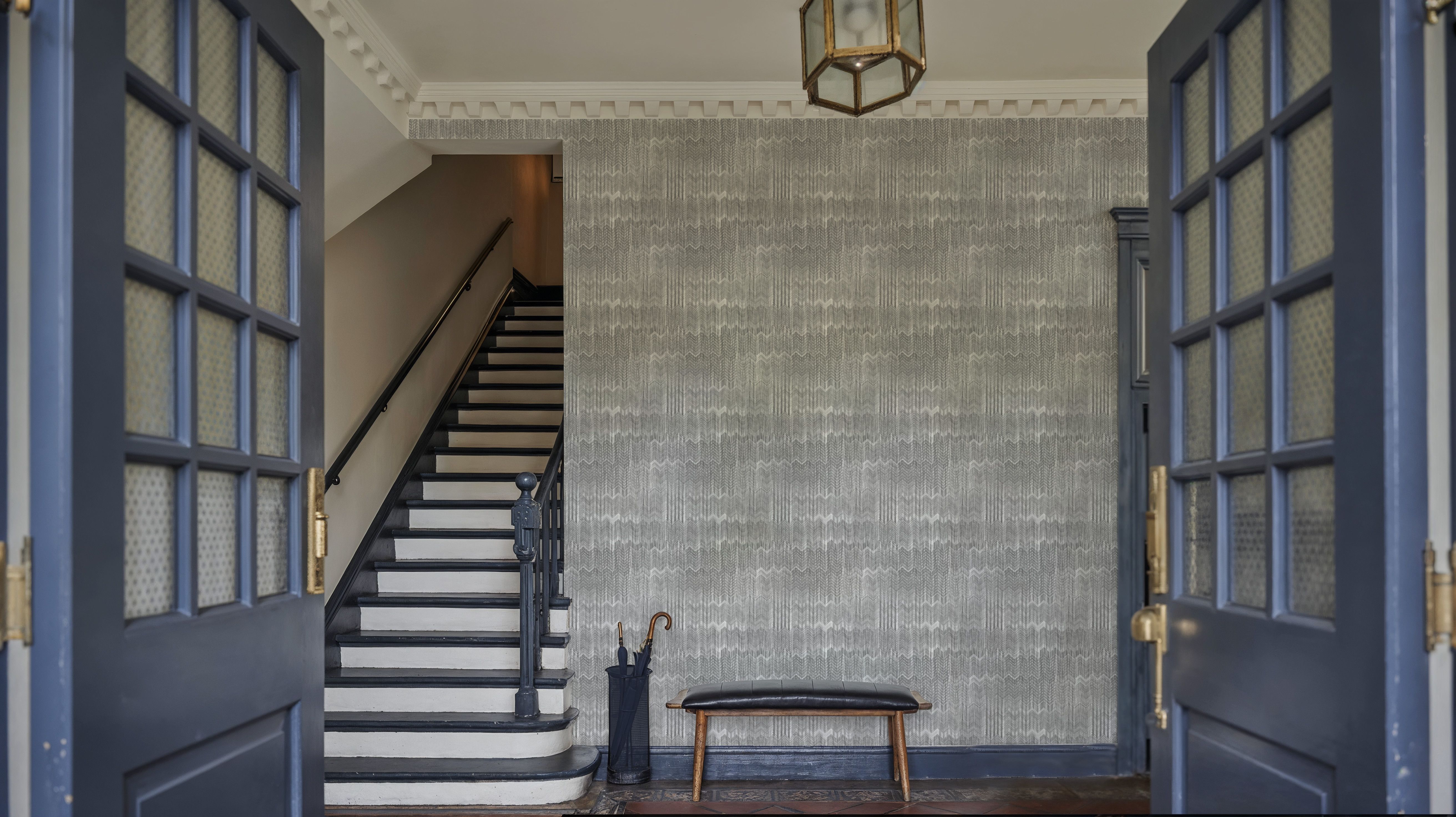 Staggered Zig-Zag, Gray