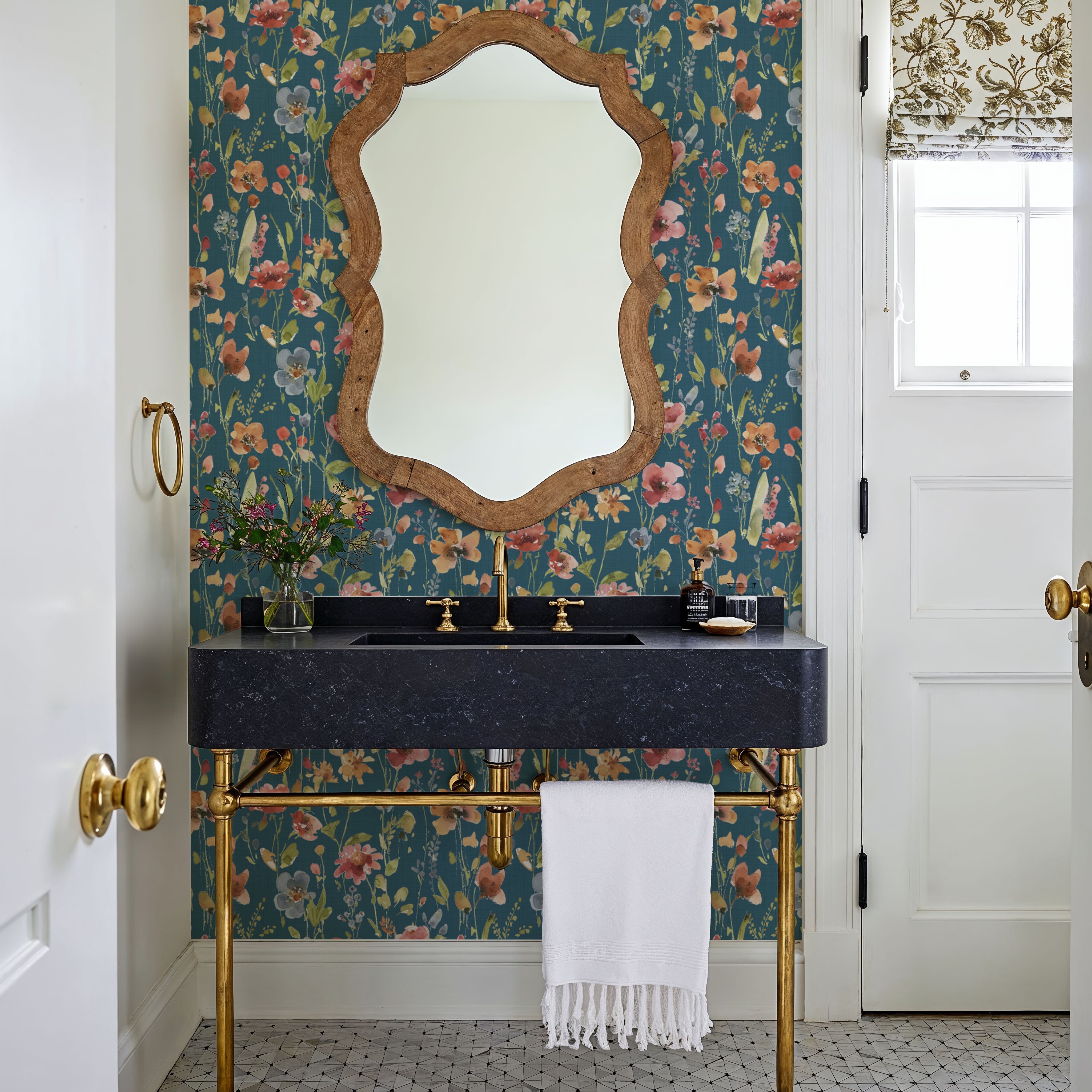 Time to Share Flowers Blue