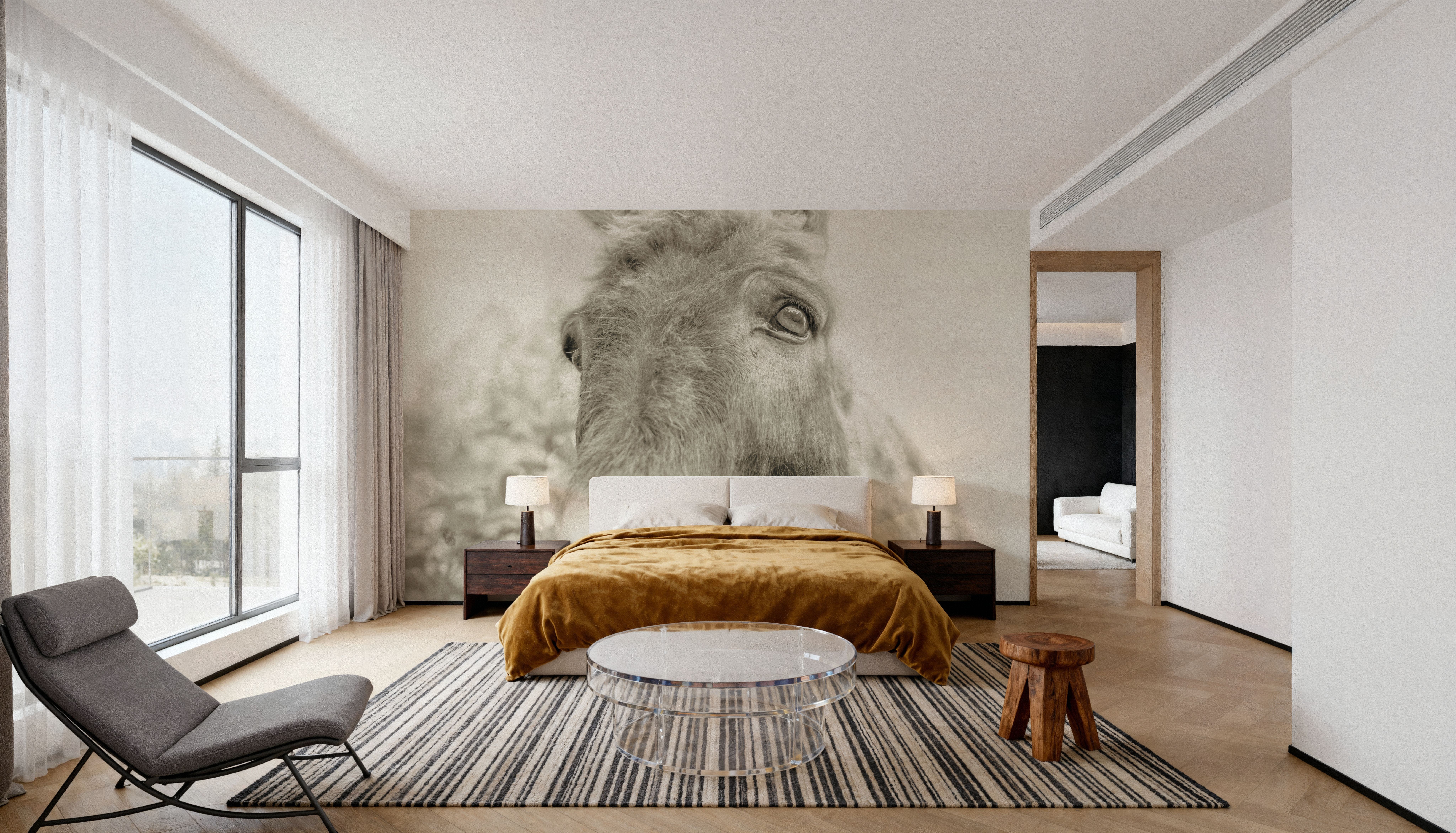 Donkey Pasture Sepia