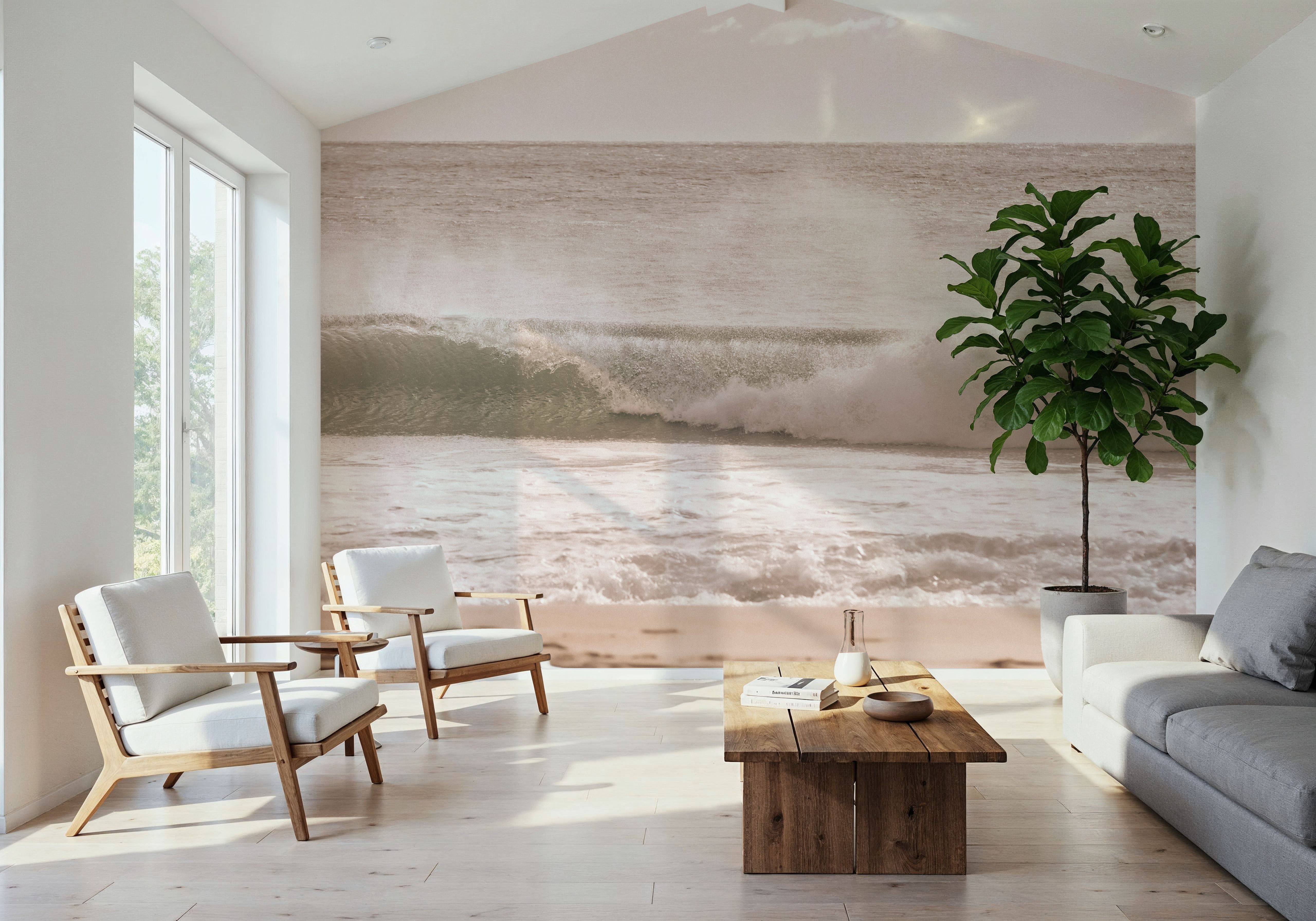 Curling Lip, Carte da parati