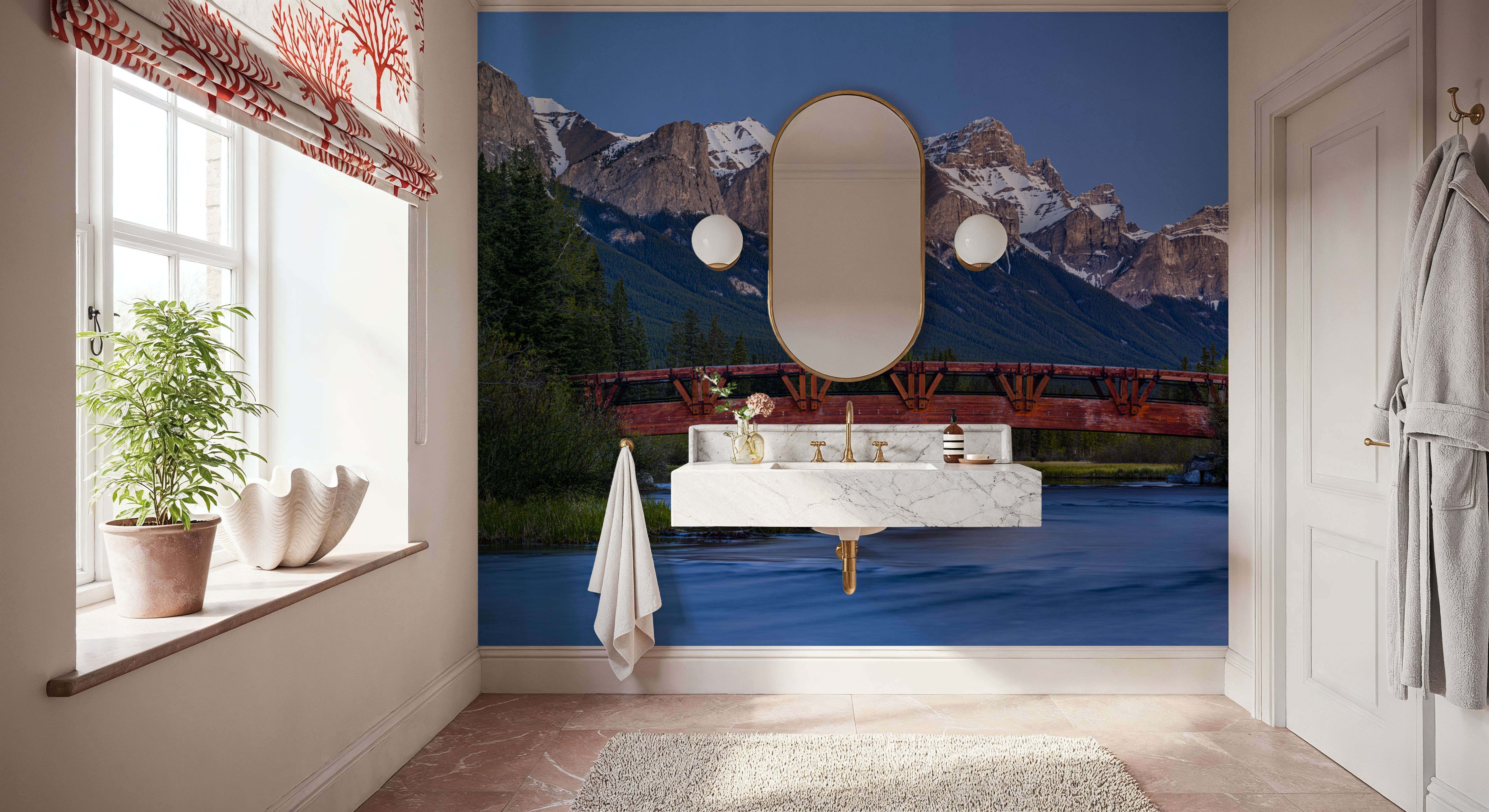 Mount Rundle, Wallpaper