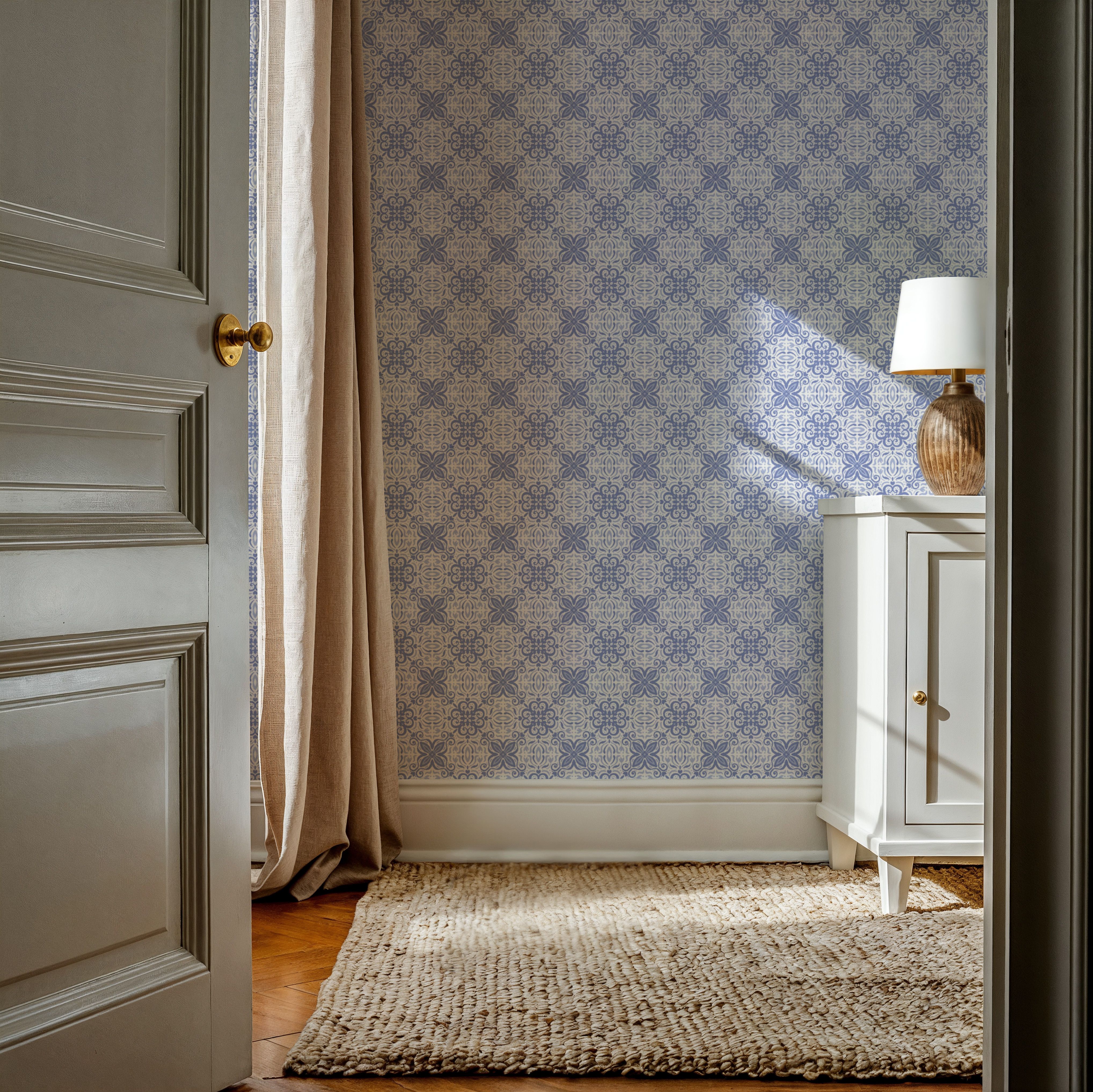 Italian Tiles, Periwinkle