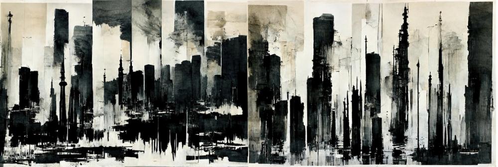 Abstract Cityscape