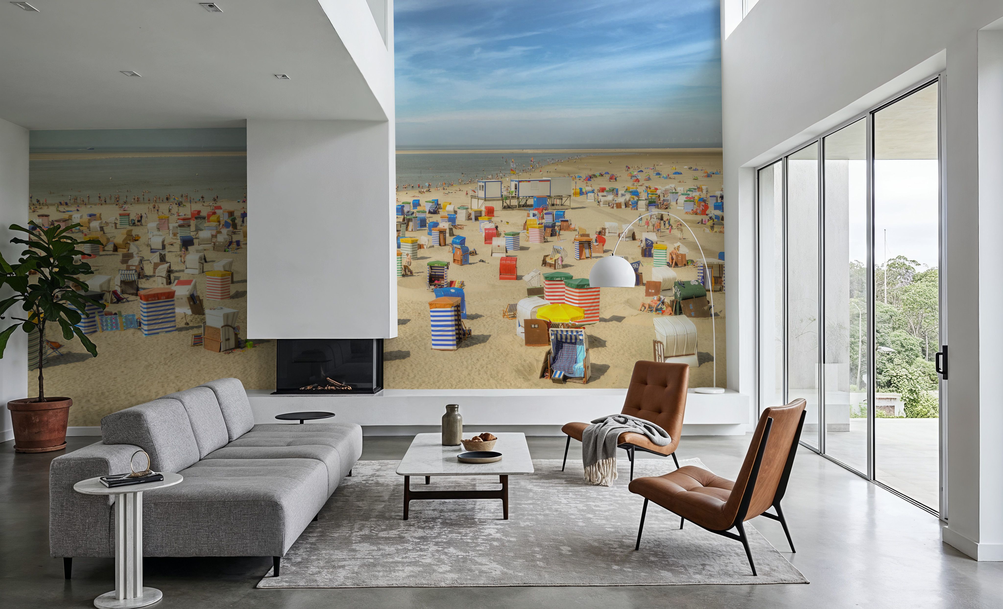 Happy Campers, Wallpaper