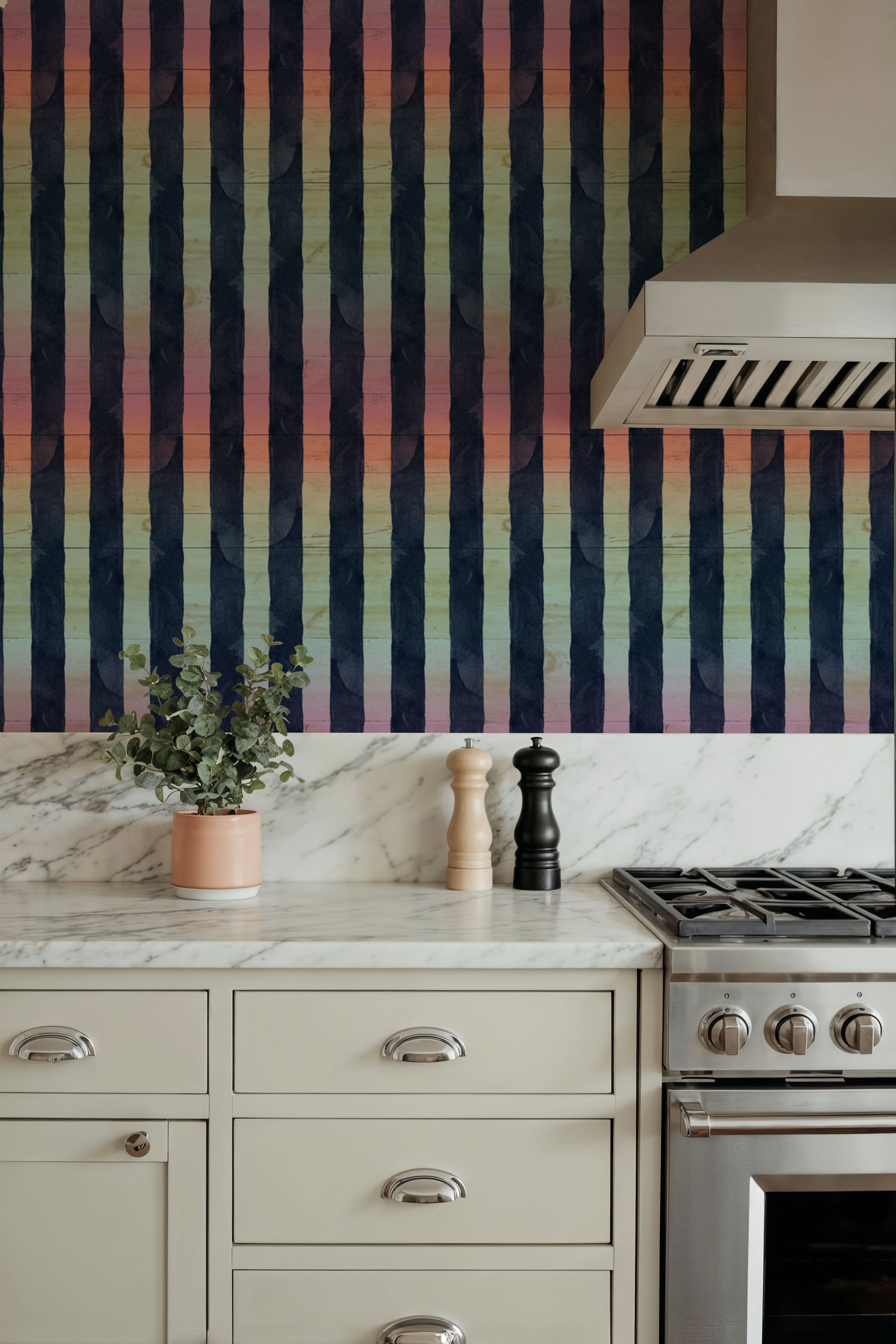 Mystical Neon Stripes