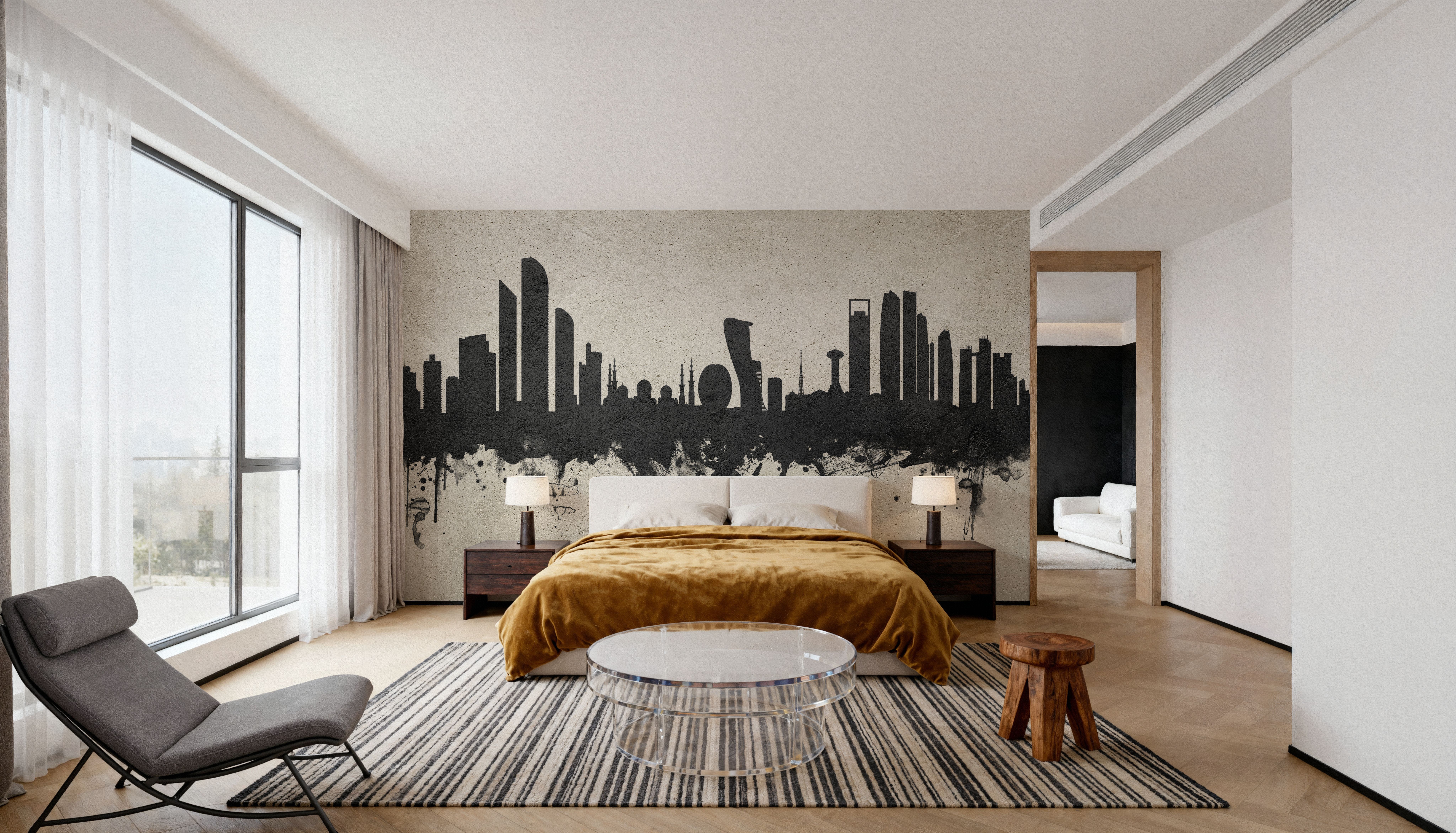 Abu Dhabi Skyline Concrete