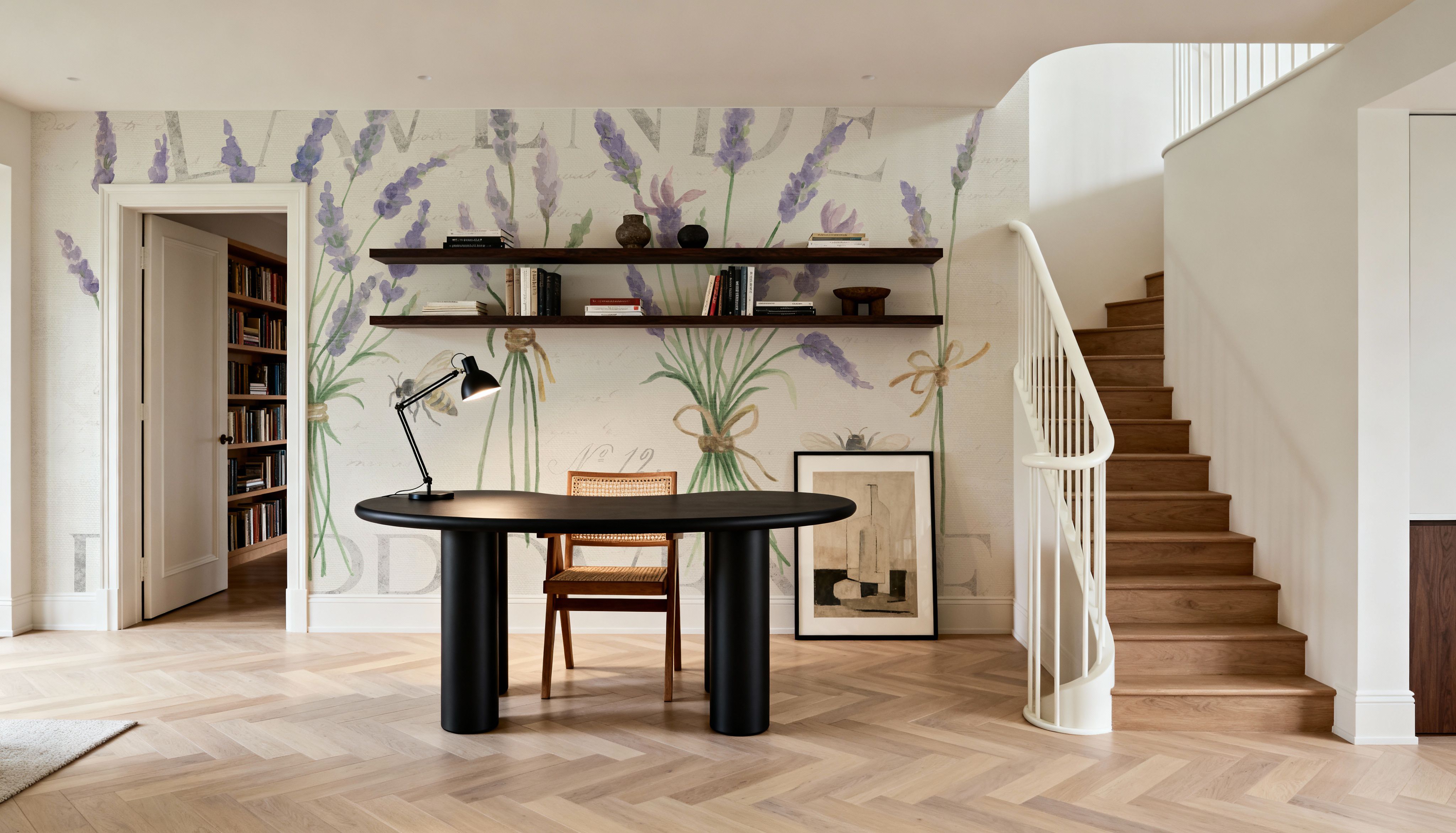 Lavender Fields IV, Wallpaper