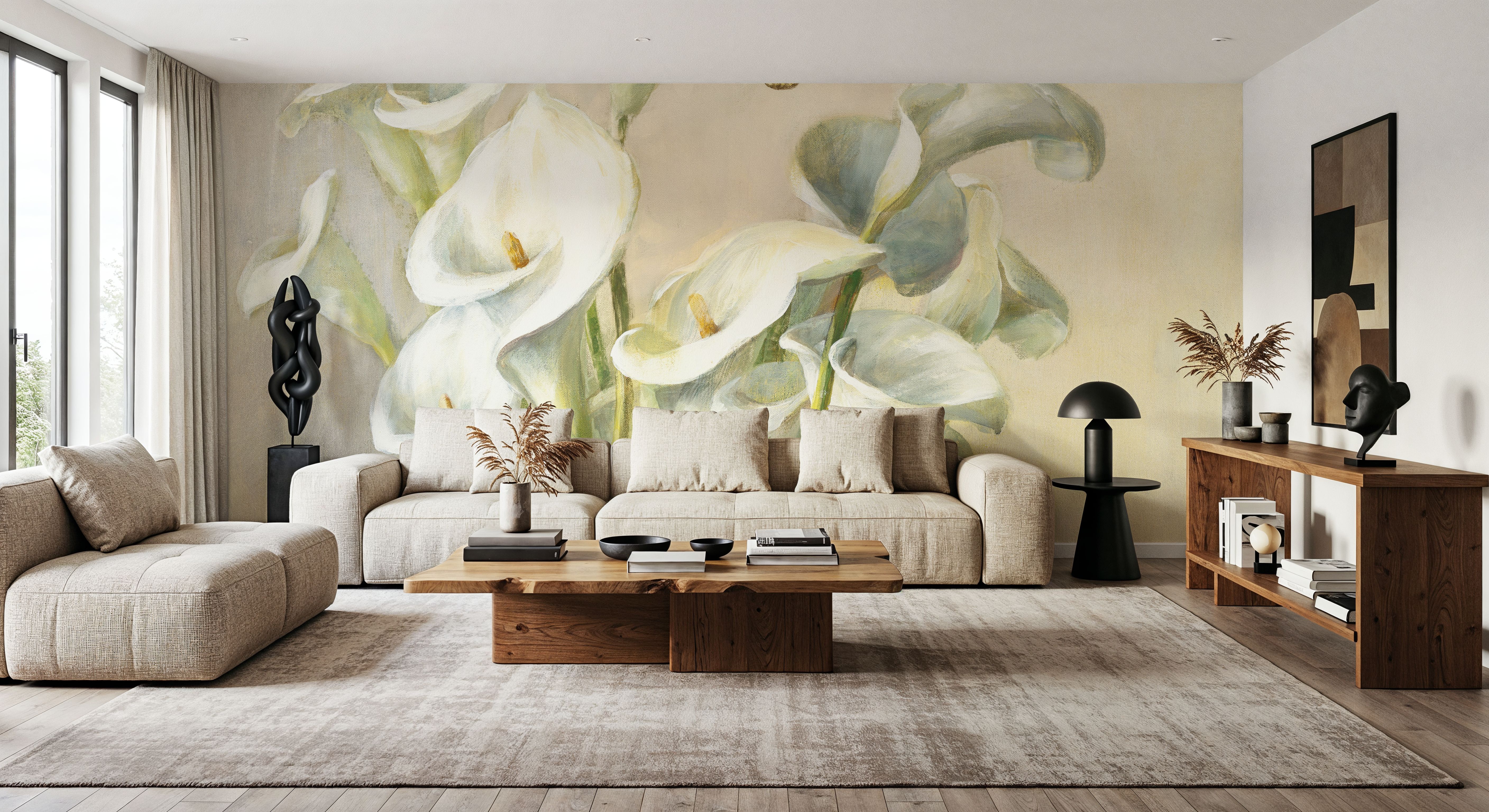 White Calla Lilies