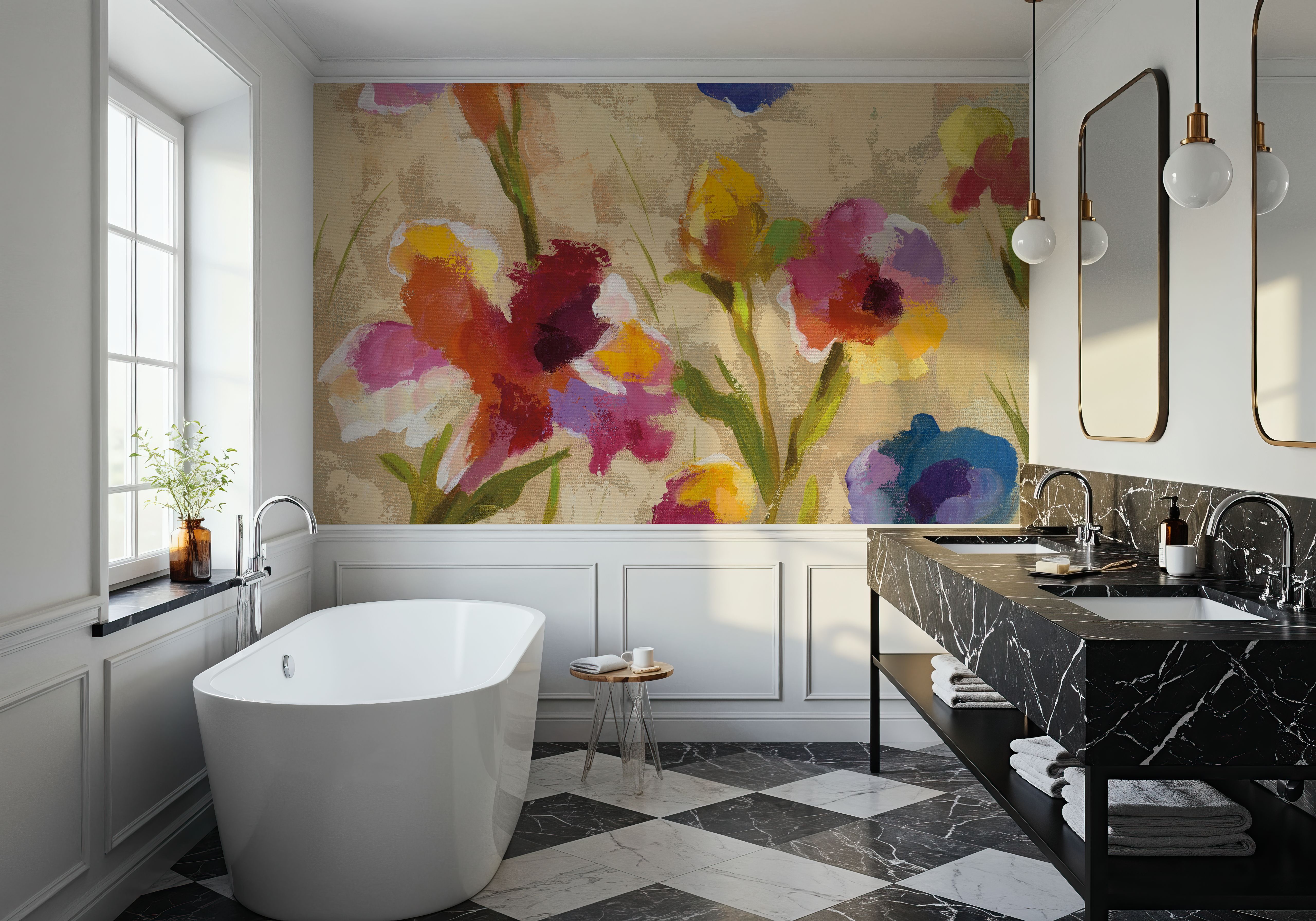 Bold Bright Flowers II