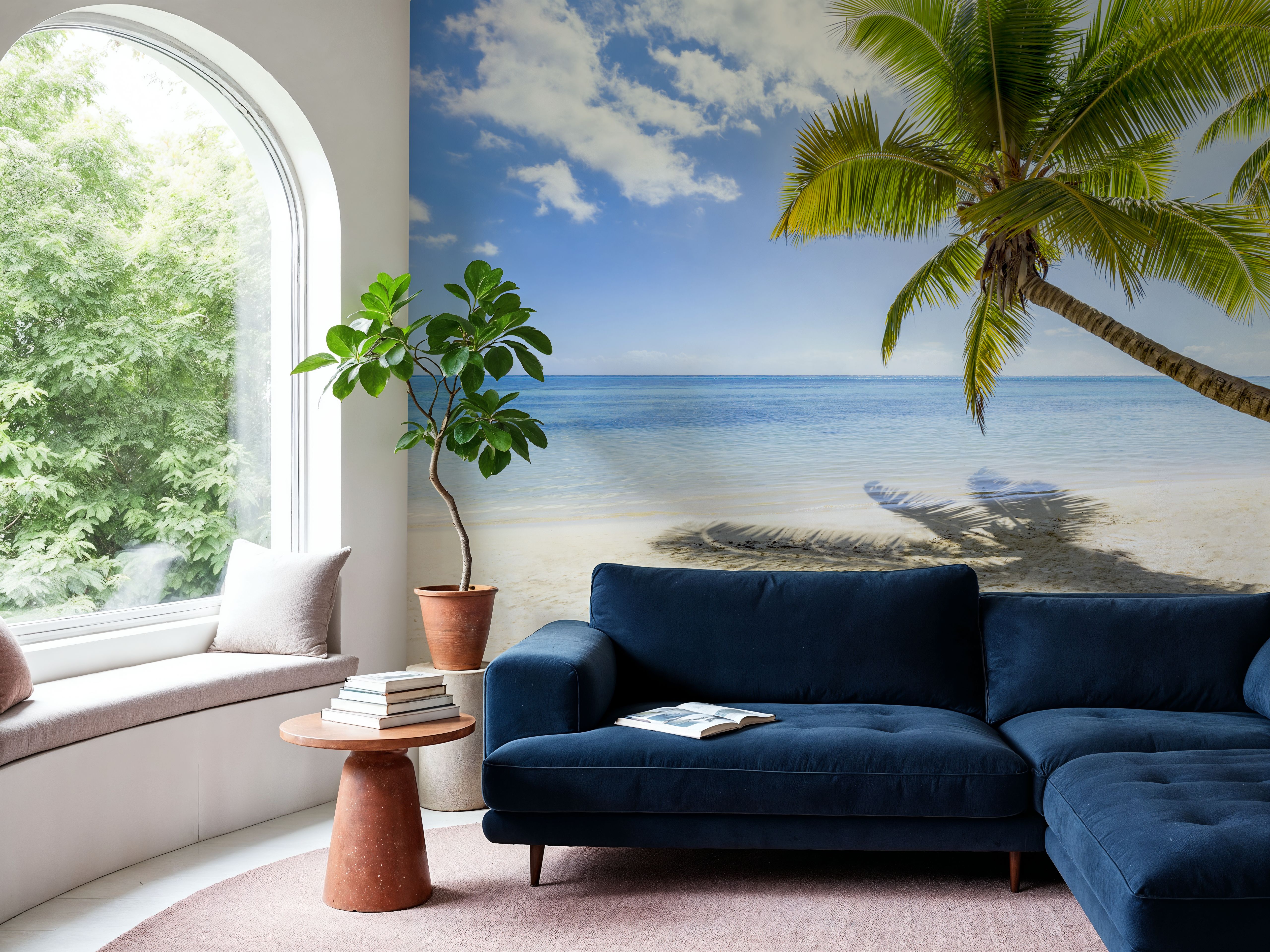 Resting Palm Tree