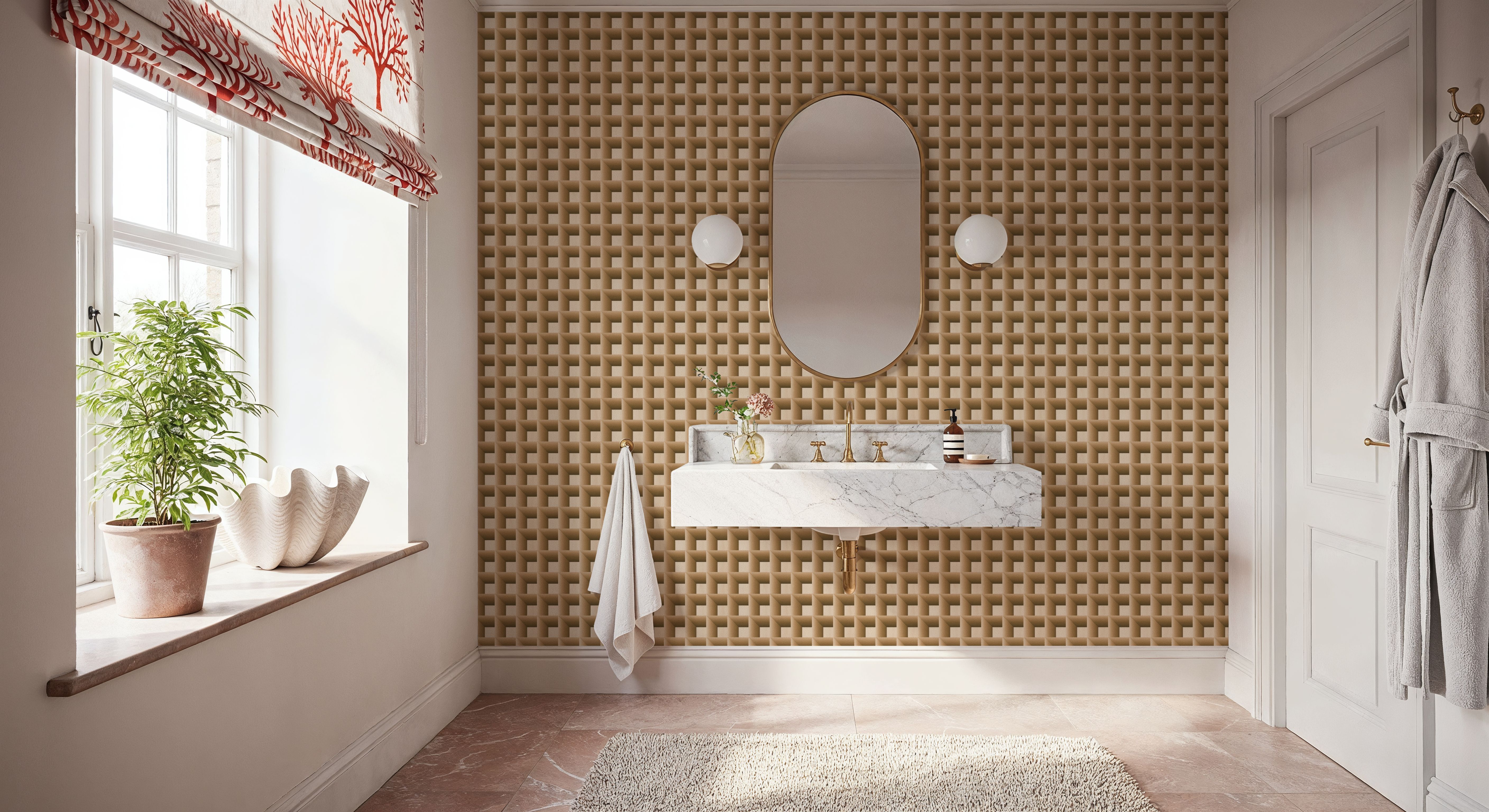 Decorative Cubes, Yellow