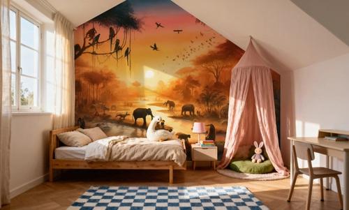 Twilight Serenity in the Jungle Abode