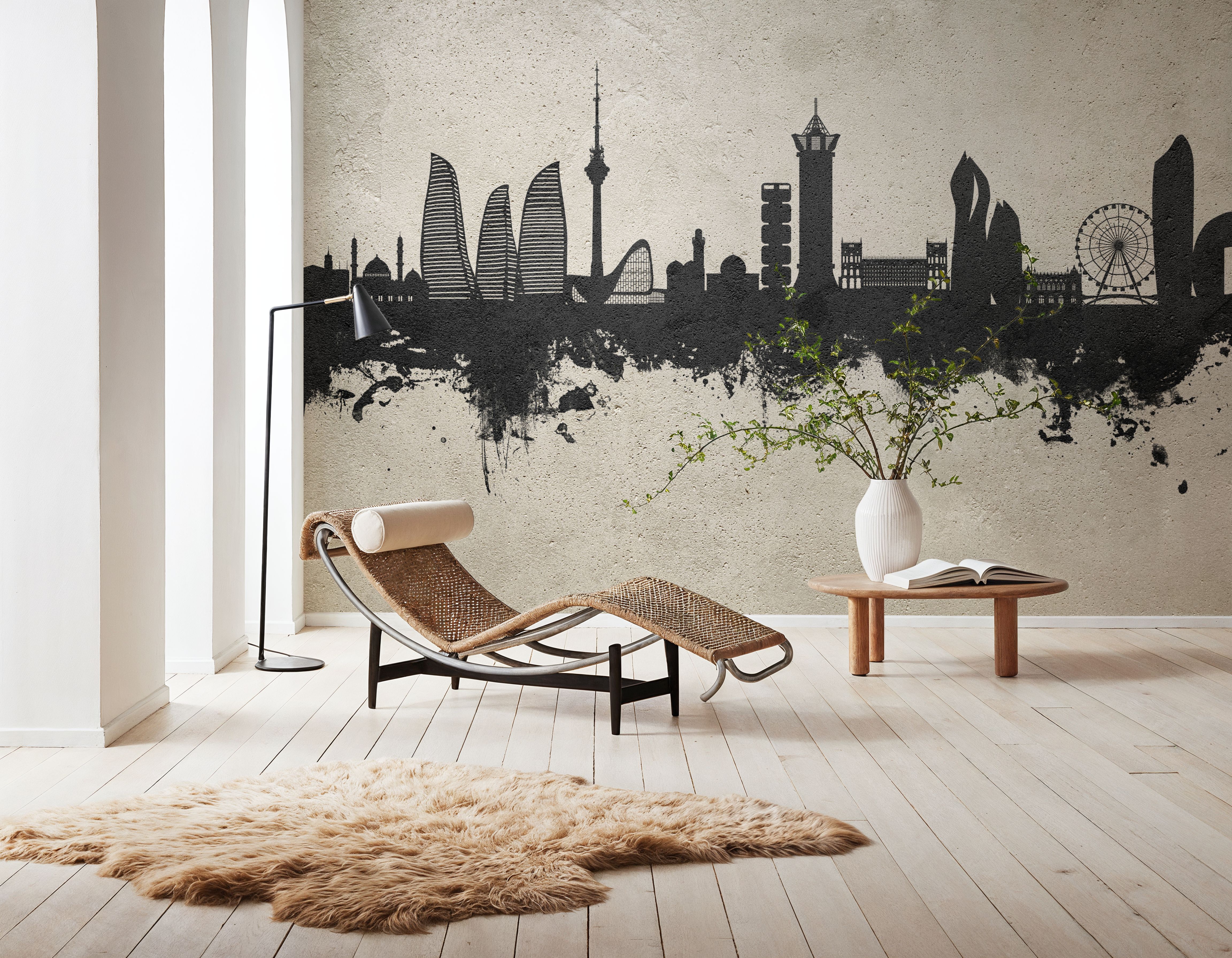 Baku Skyline Concrete