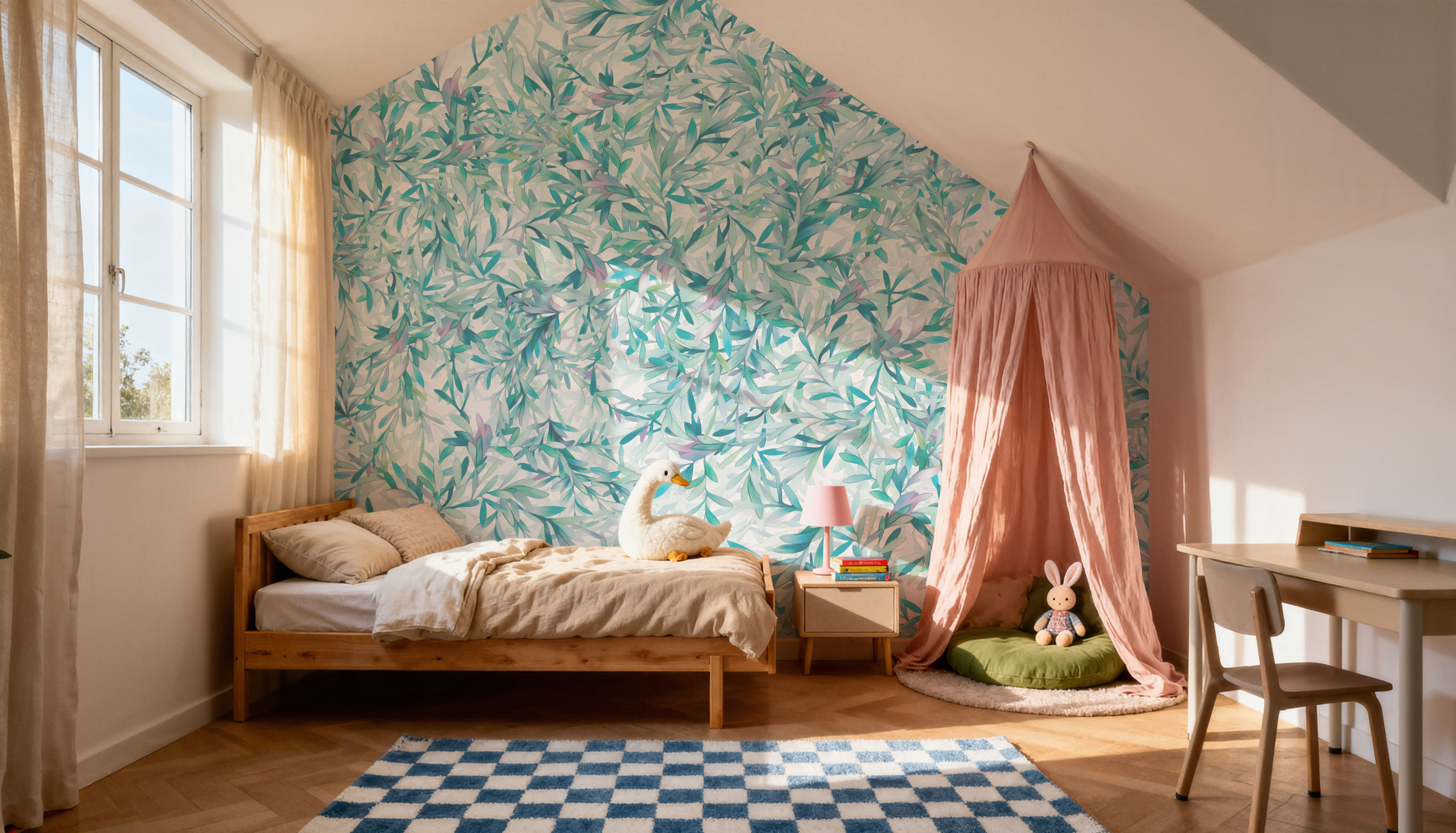 Lush Canopy Ceiling, Bright