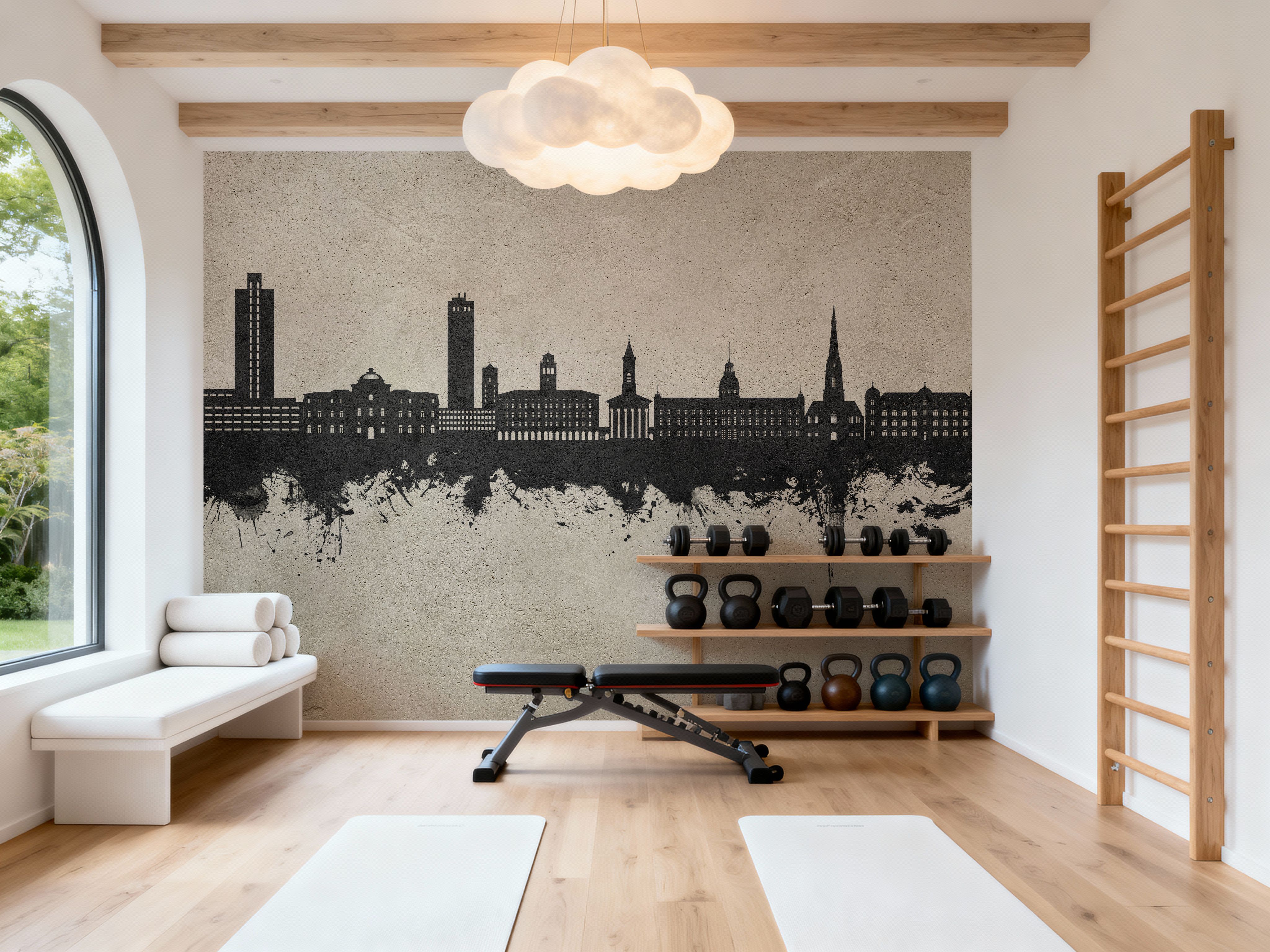 Karlsruhe Germany Skyline Concrete