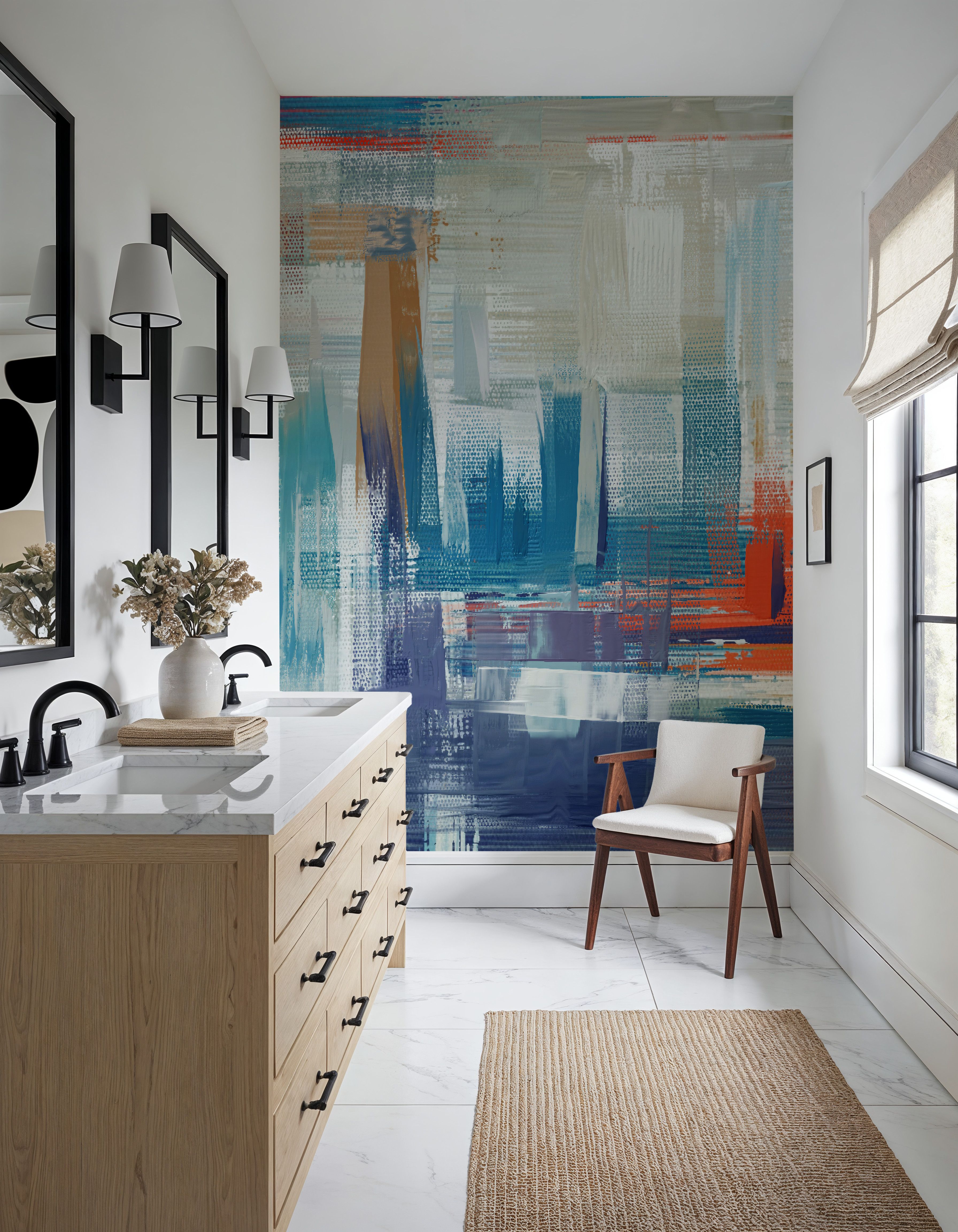 Sense Of The City, White And Blue