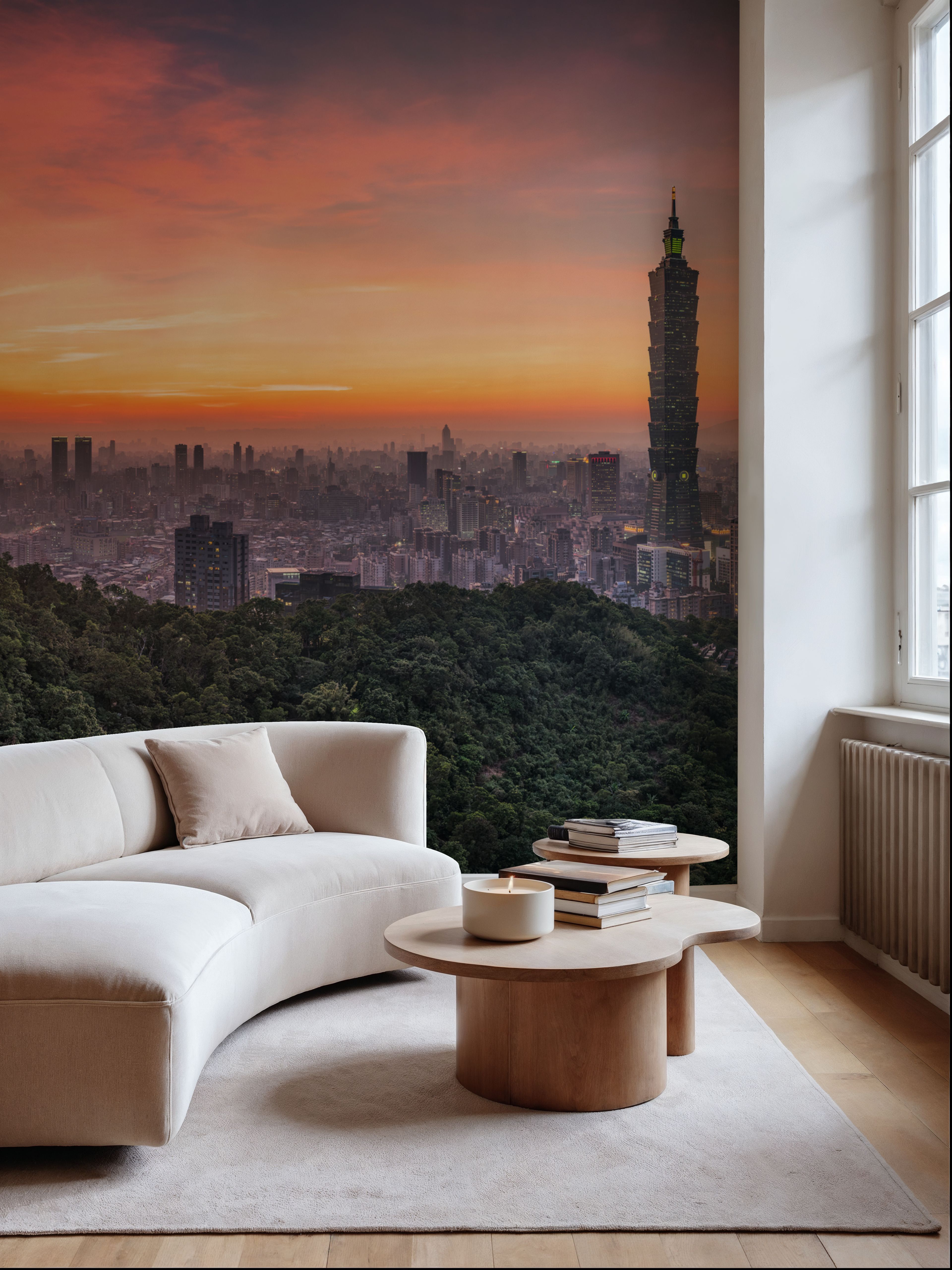 Taipei Sunset Red
