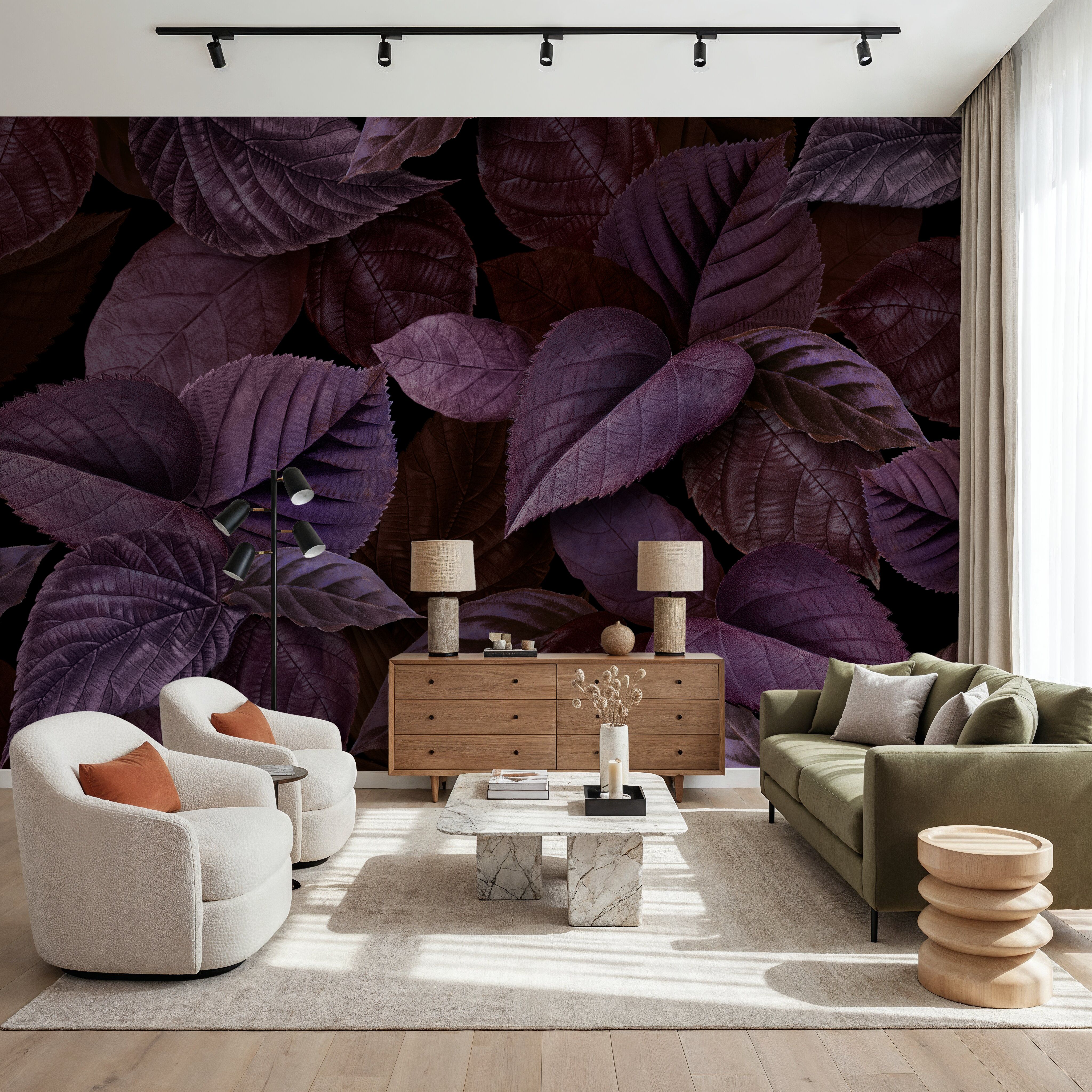 Purple Leaves