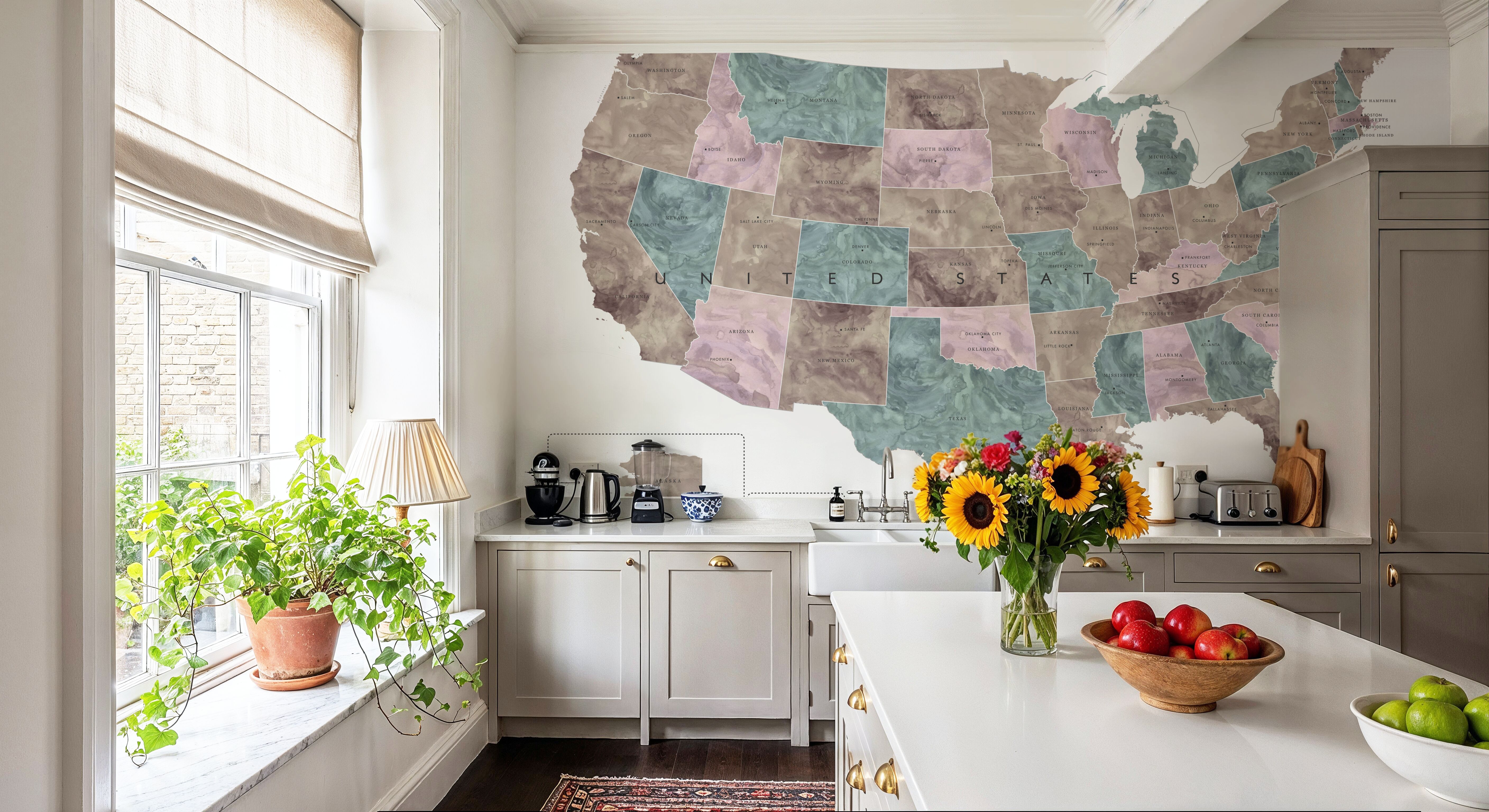 US State Map - Leire