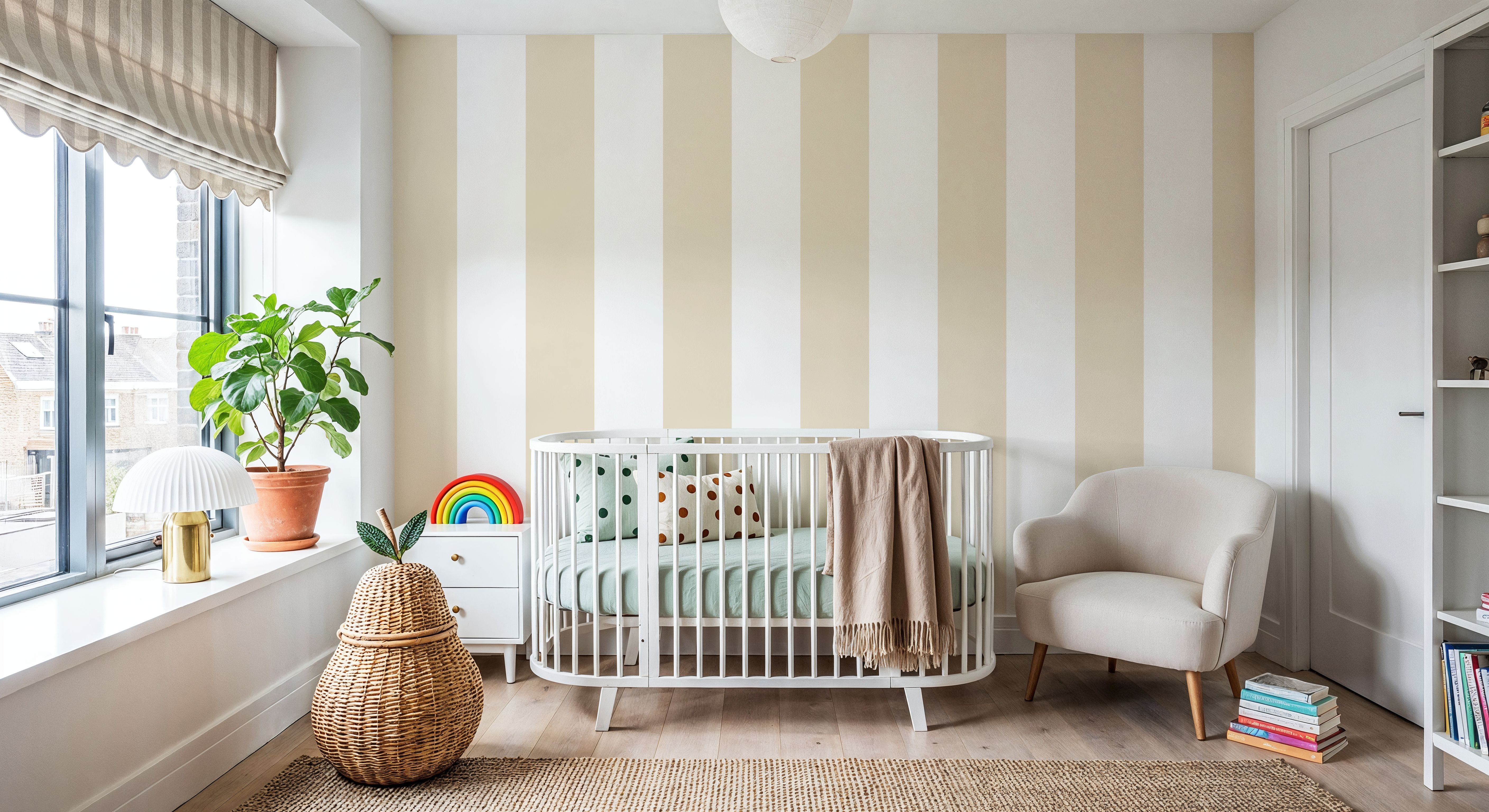 Circus Stripes, Beige