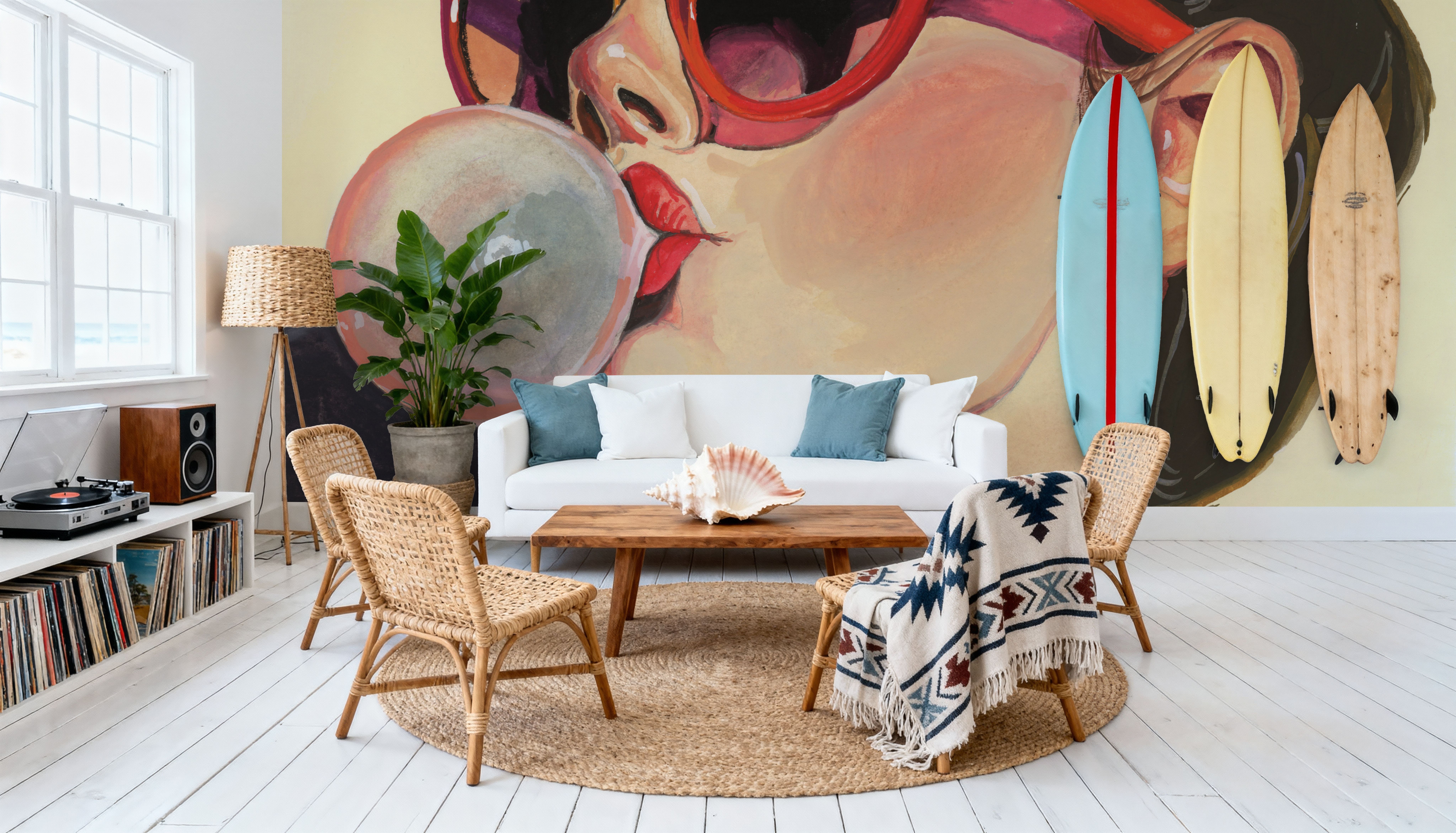 Retro Bubblegum Girl