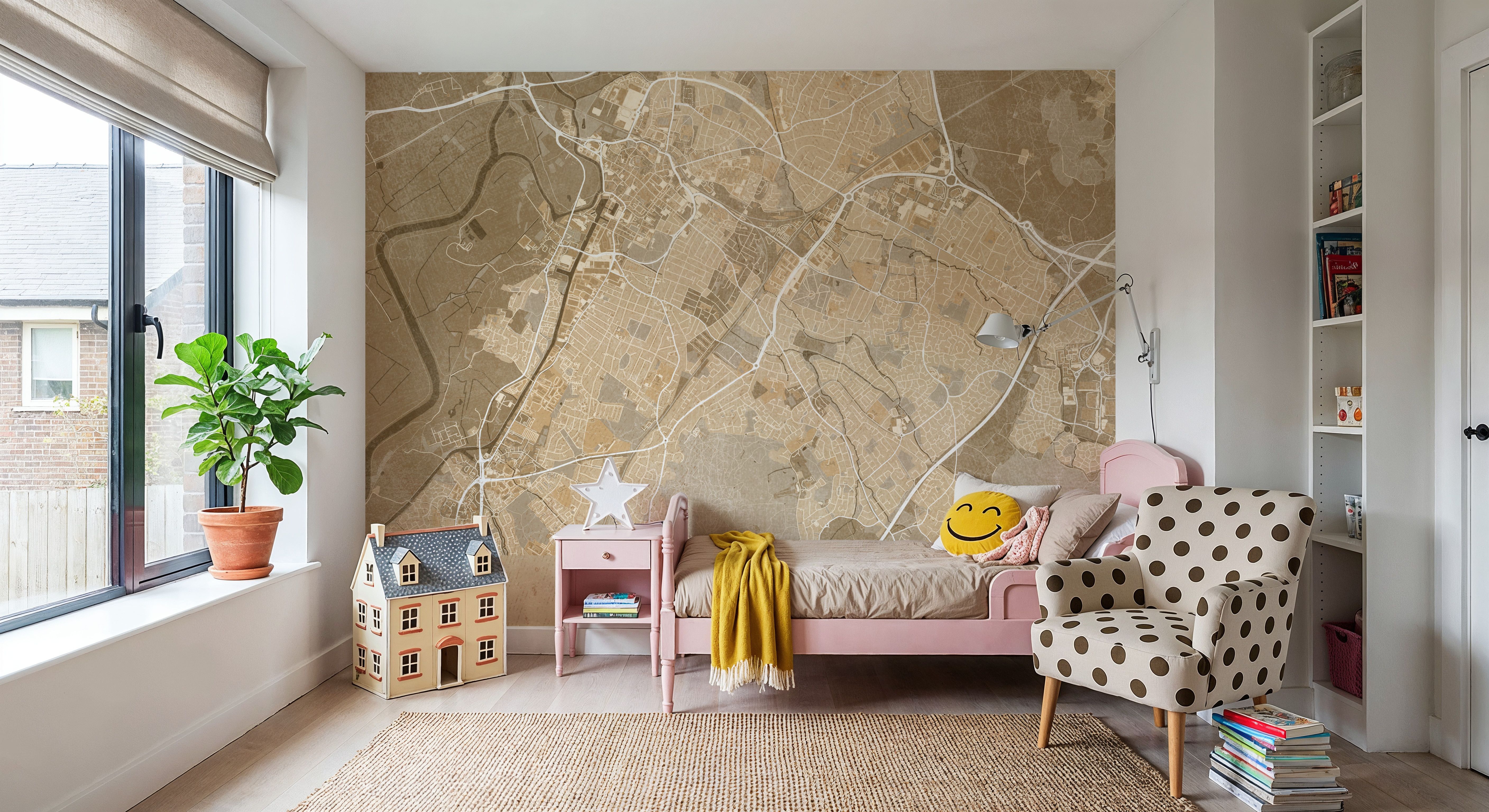 Gloucester Ochre, Behang