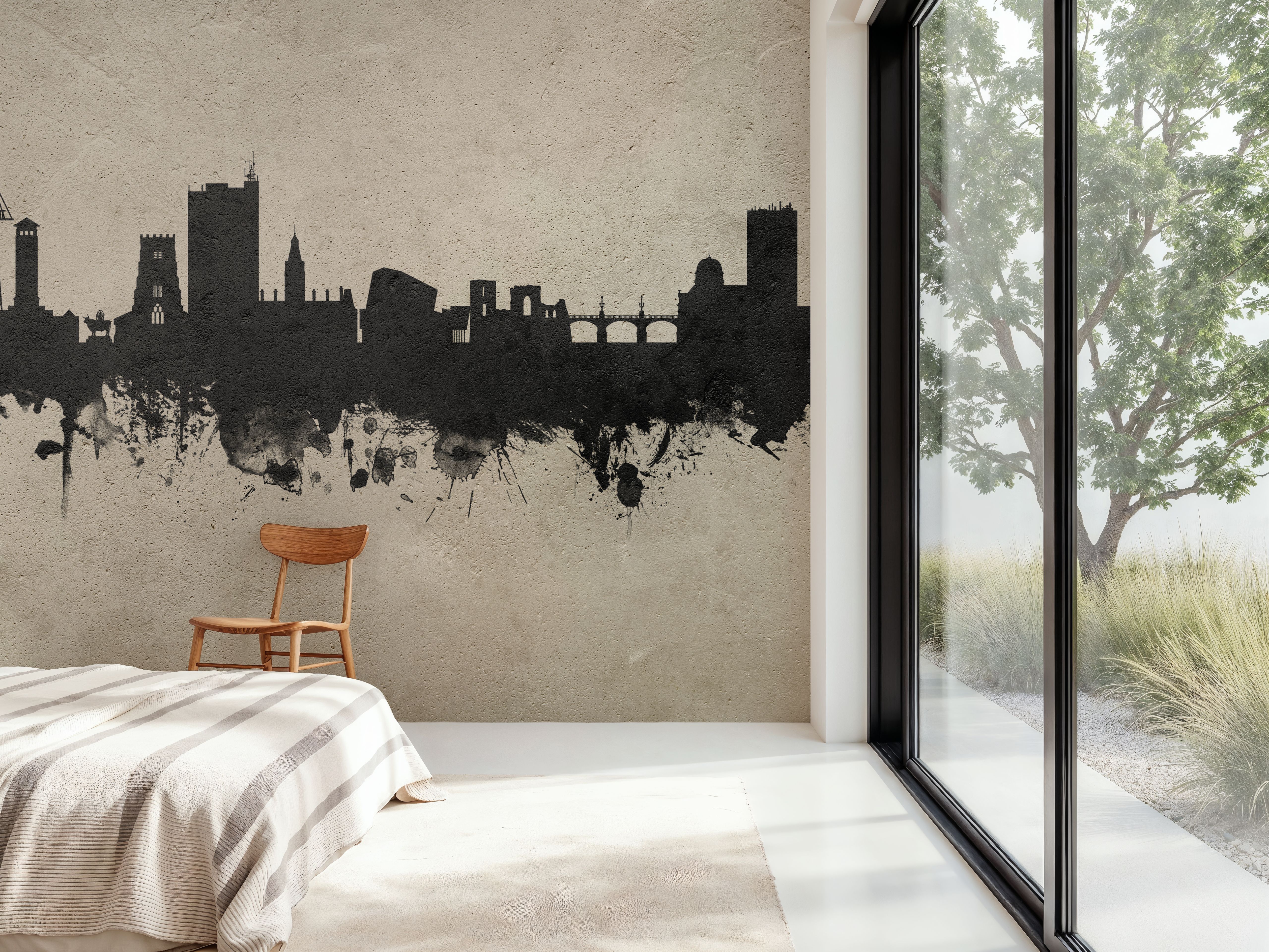 Newport Wales Skyline Concrete