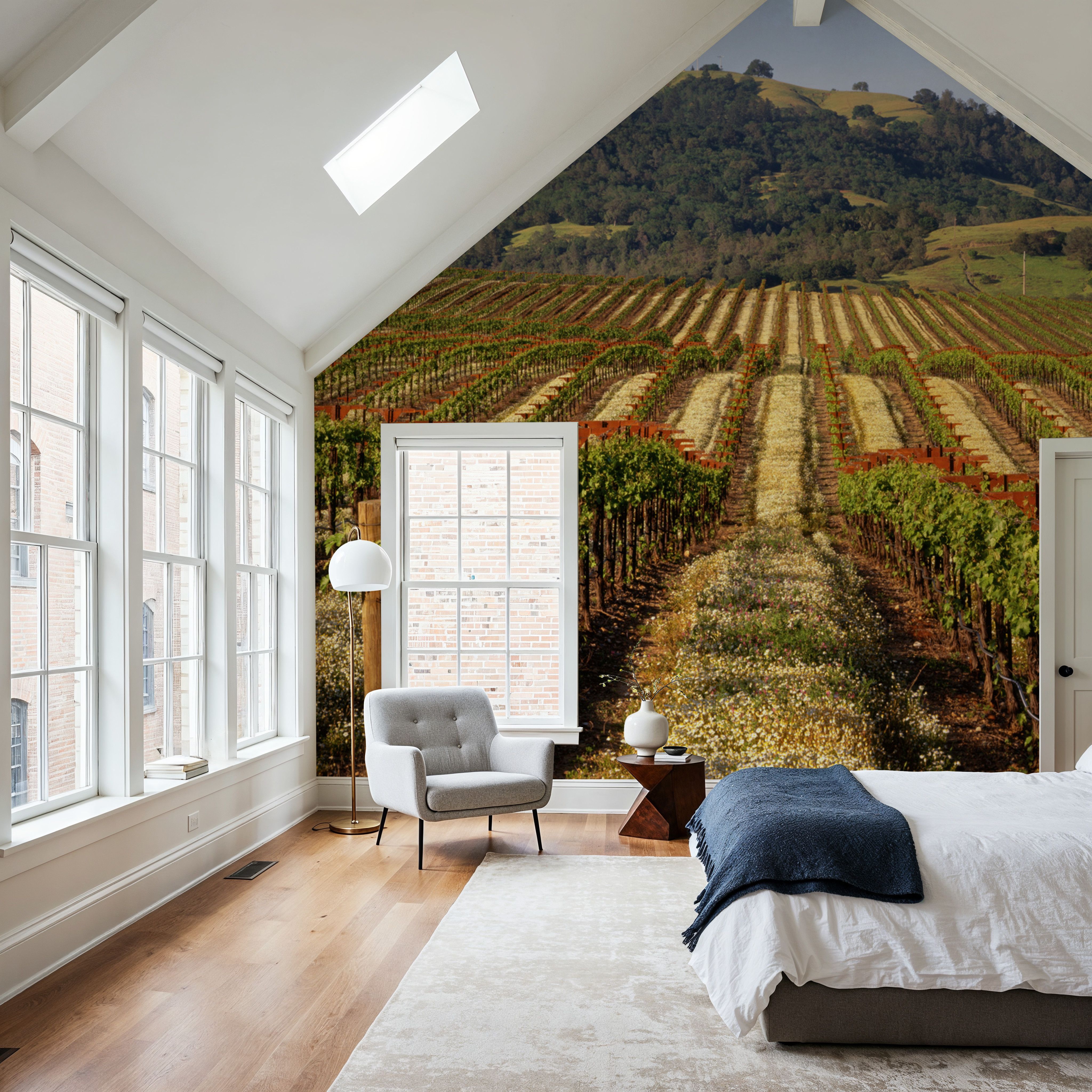 Vineyard Dreams, Wallpaper