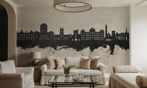 Poughkeepsie New York Skyline Concrete