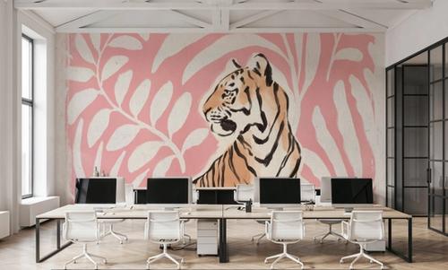 Jungle Cats II Pink
