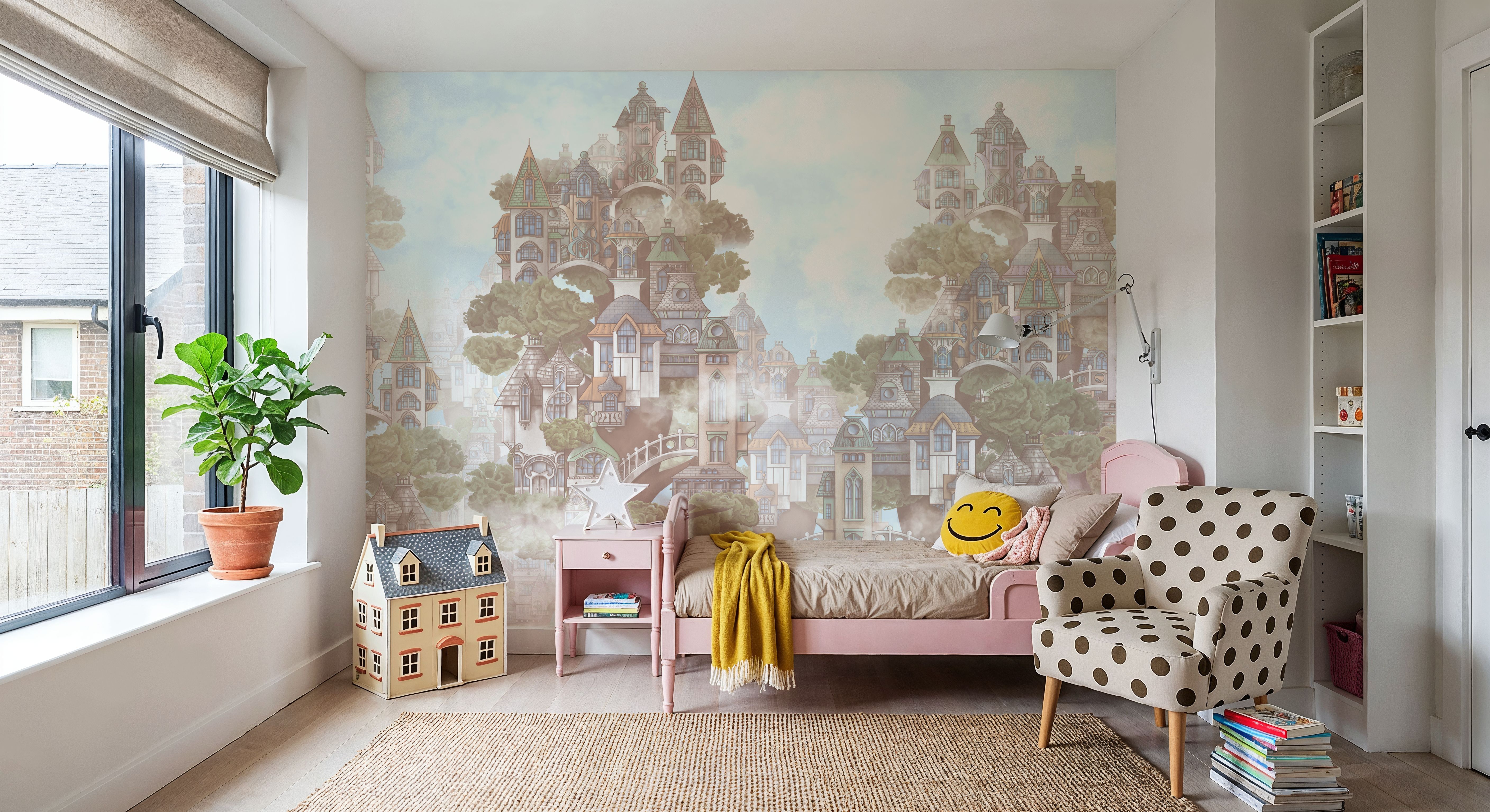 Treehouse Neighborhood Warm Pastel