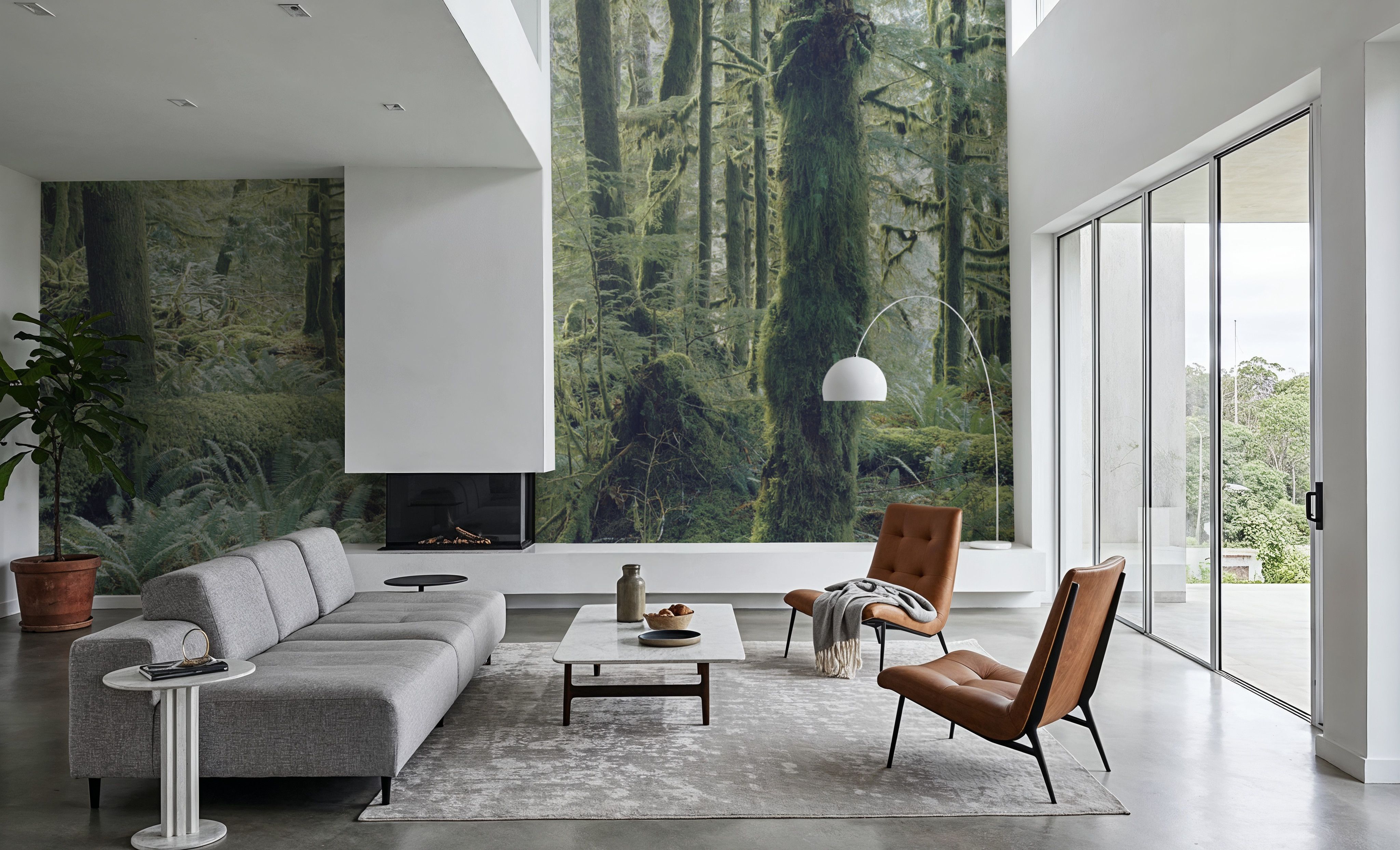 Moss Everywhere, Wallpaper