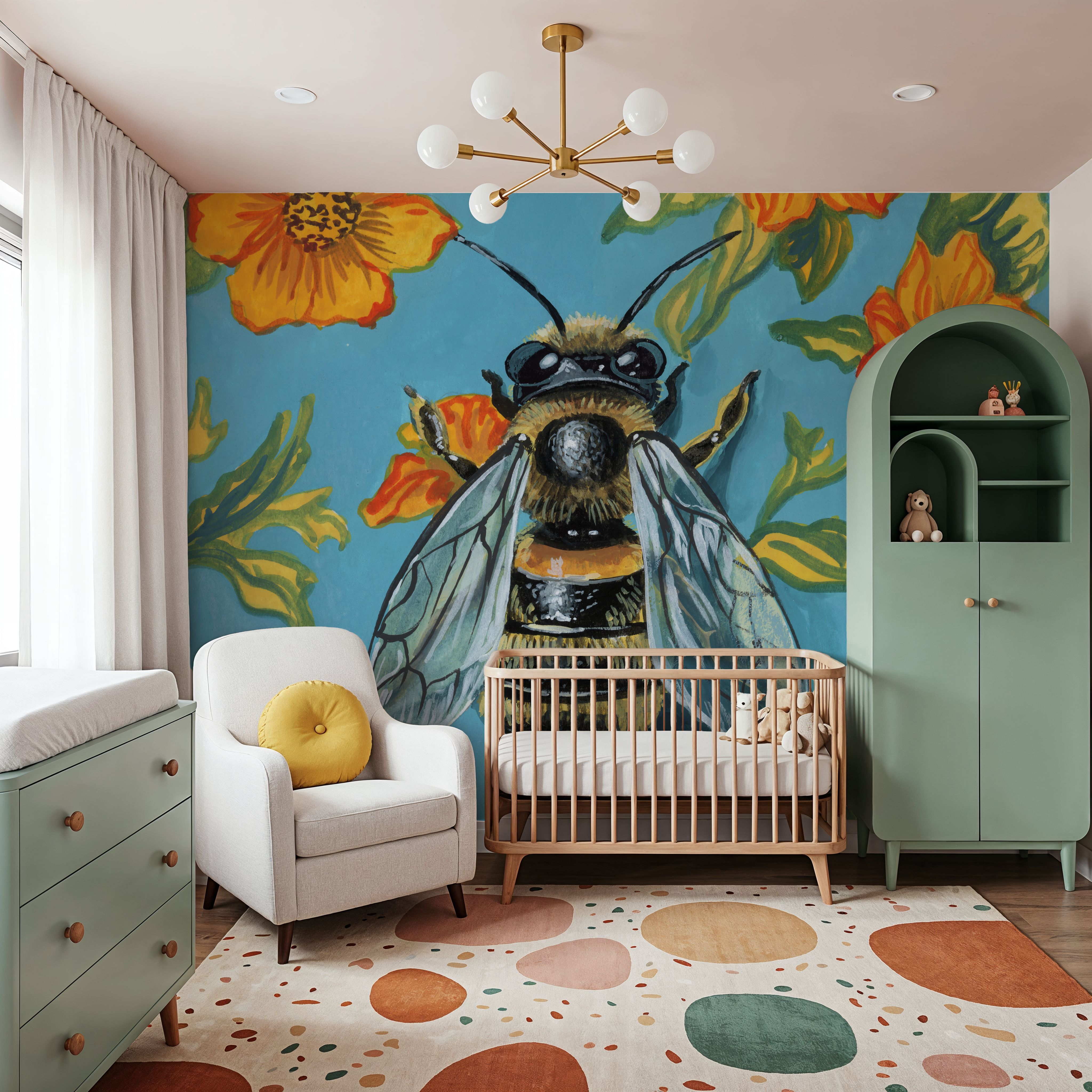 Honeybee on The Wall