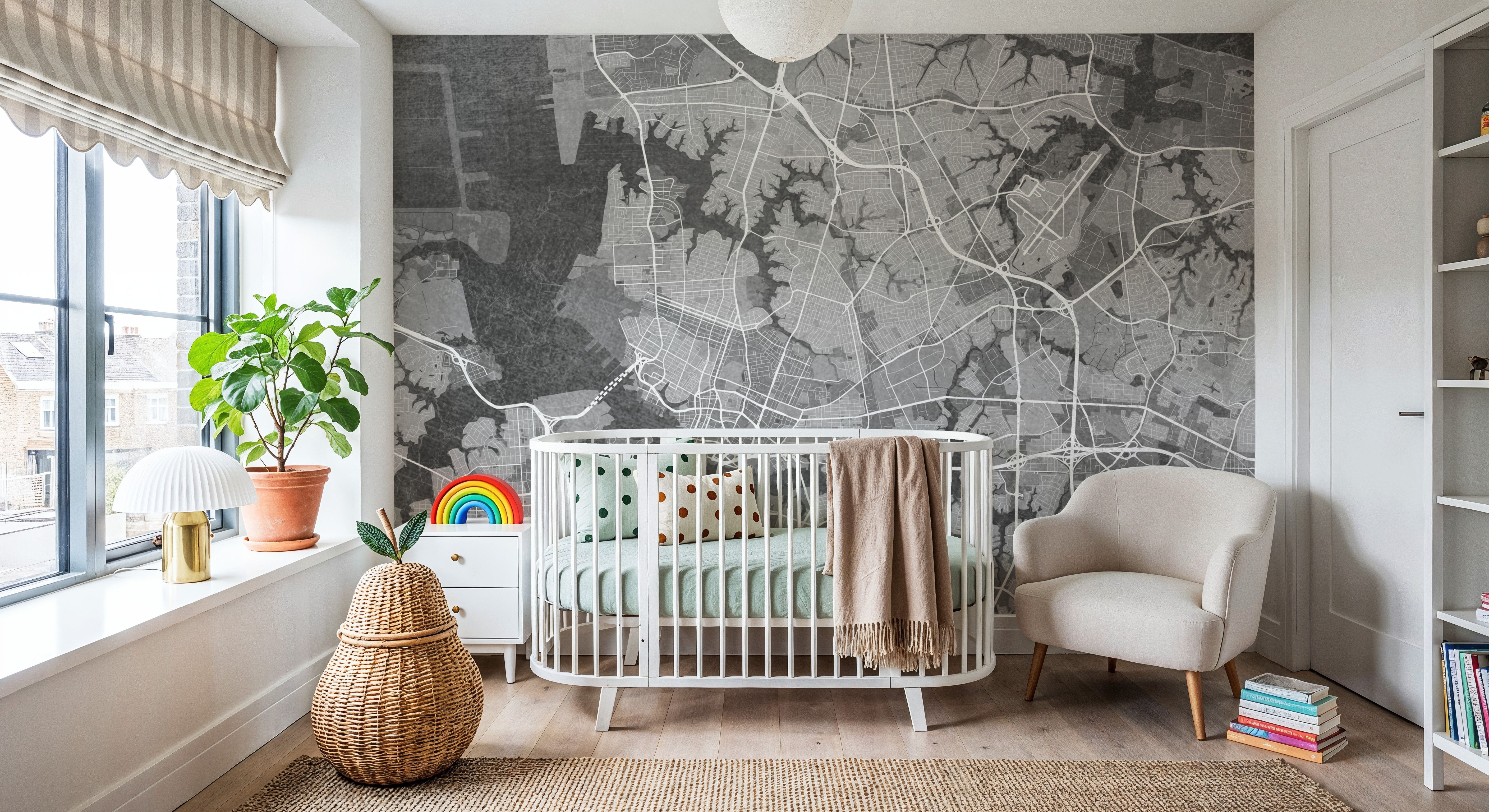 Norfolk Grey, Behang