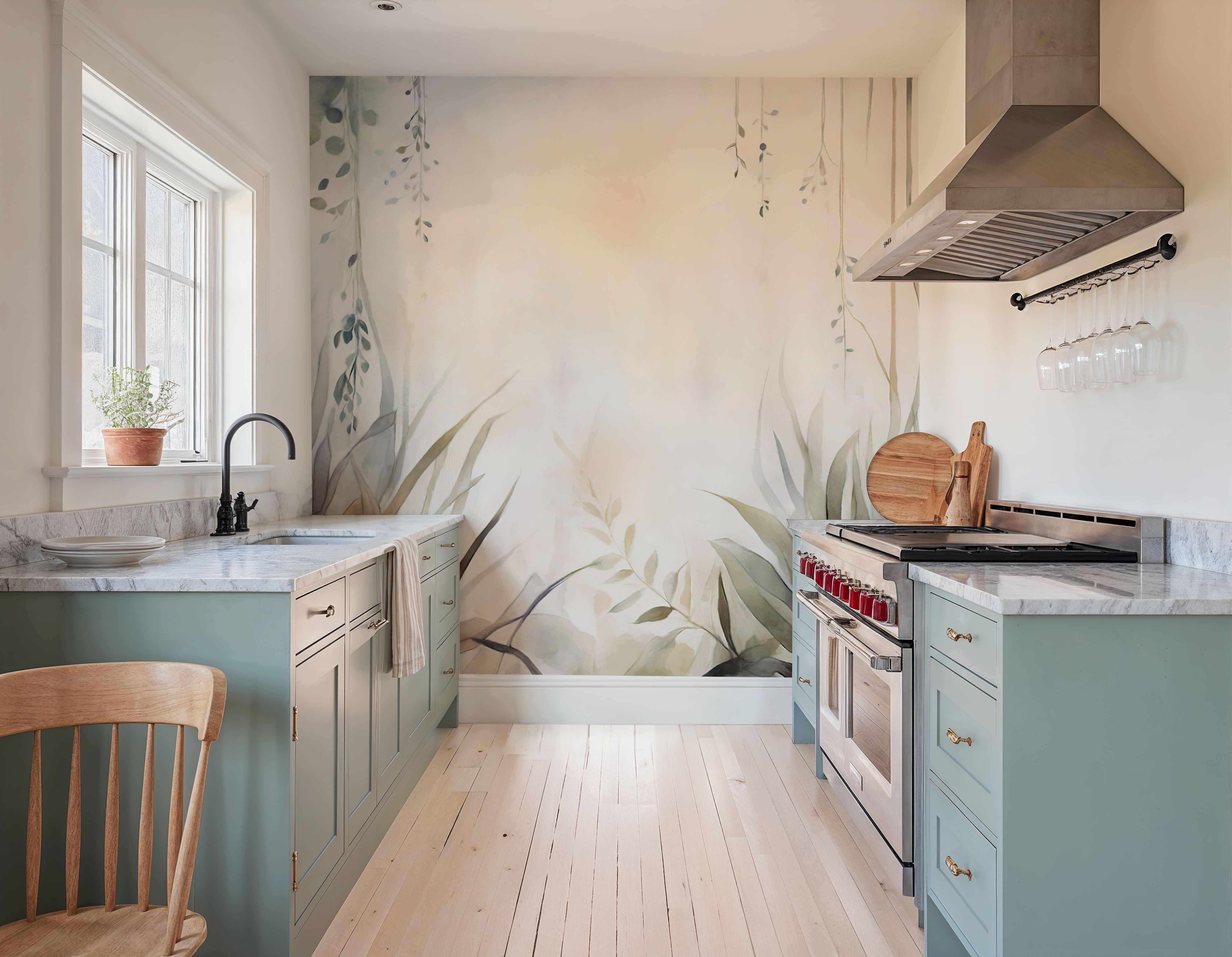 Transparent Garden Fall