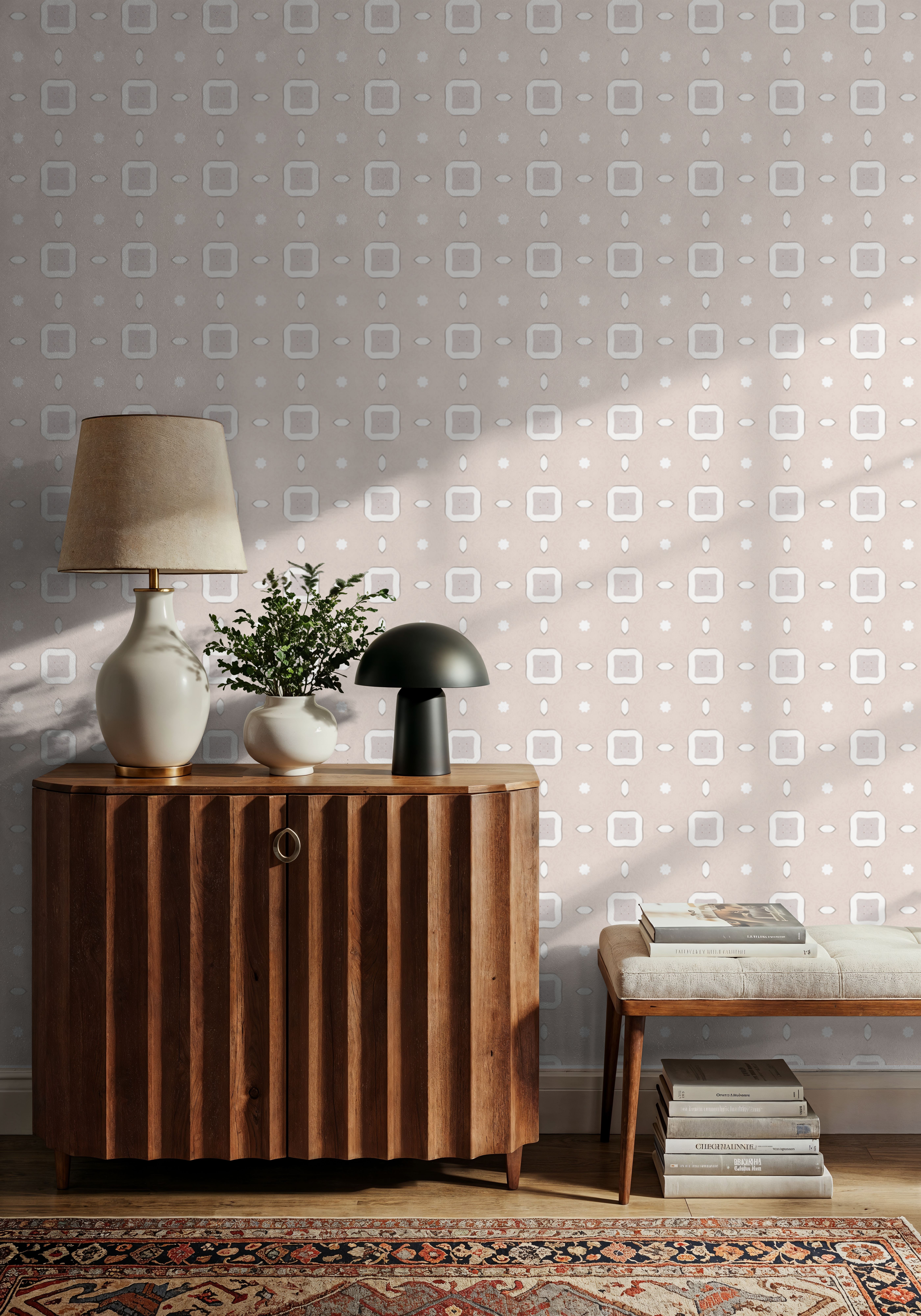 Zelij Small Stars Big Squares