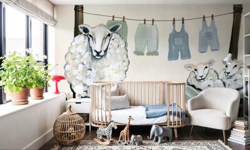 Clothesline Sheep